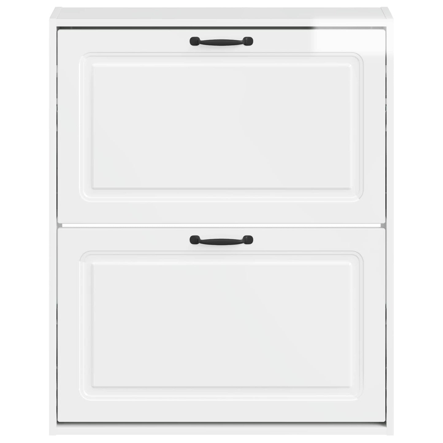 Vegghengt skoskap UTRECHT 71 x 17 x 86 cm Konstruert tre