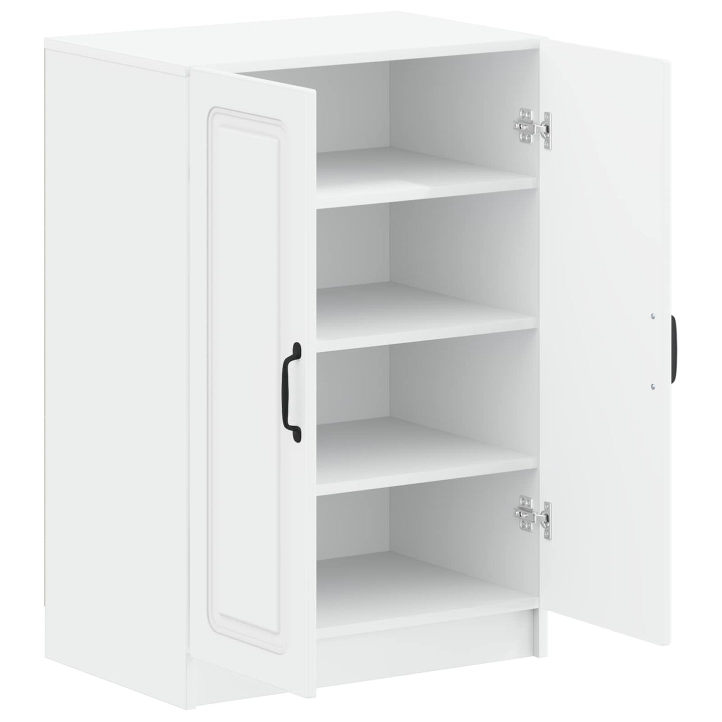 Sko Skap UTRECHT 59,5 x 39,5 x 87 cm Konstruert tre Hvit