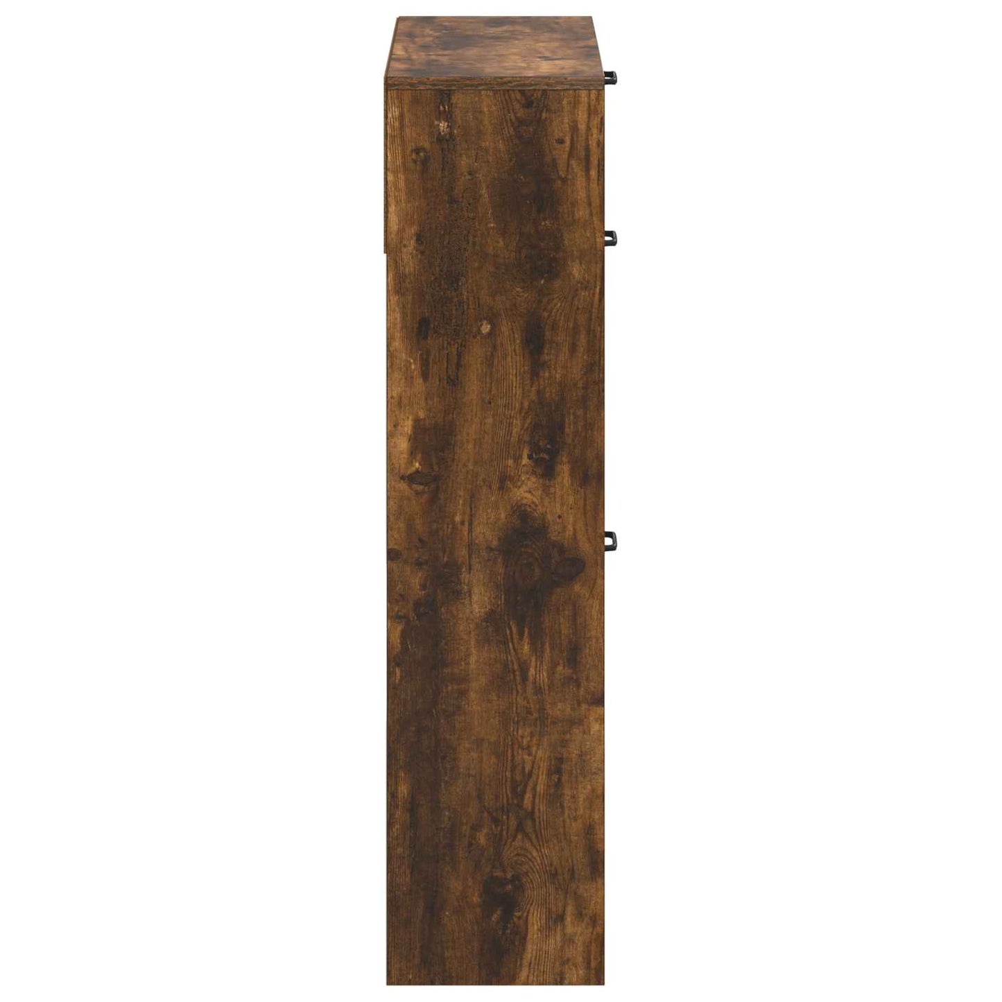 Sko Skap UTRECHT 78 x 24 x 100 cm Konstruert tre Røkt Eik