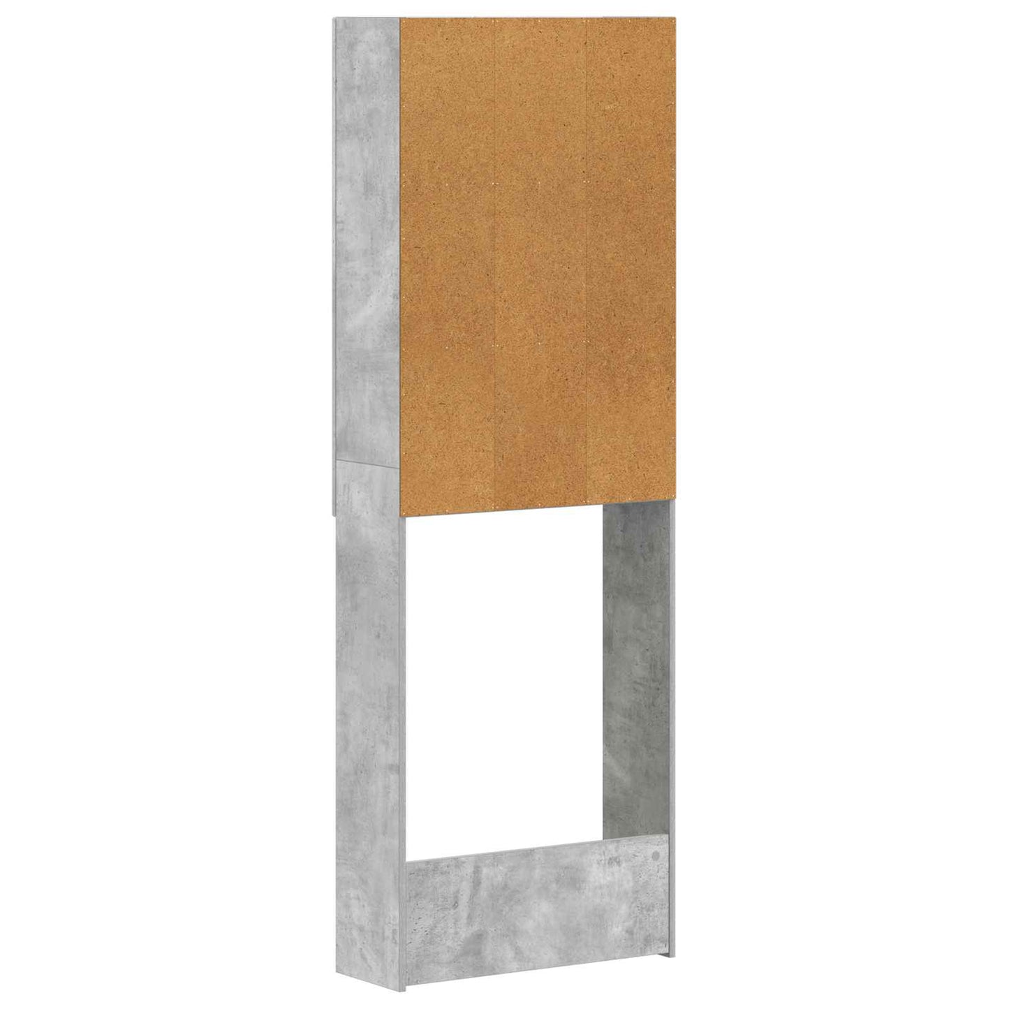 Toalett skap UTRECHT Betonggrå 66 x 25,5 x 190 cm
