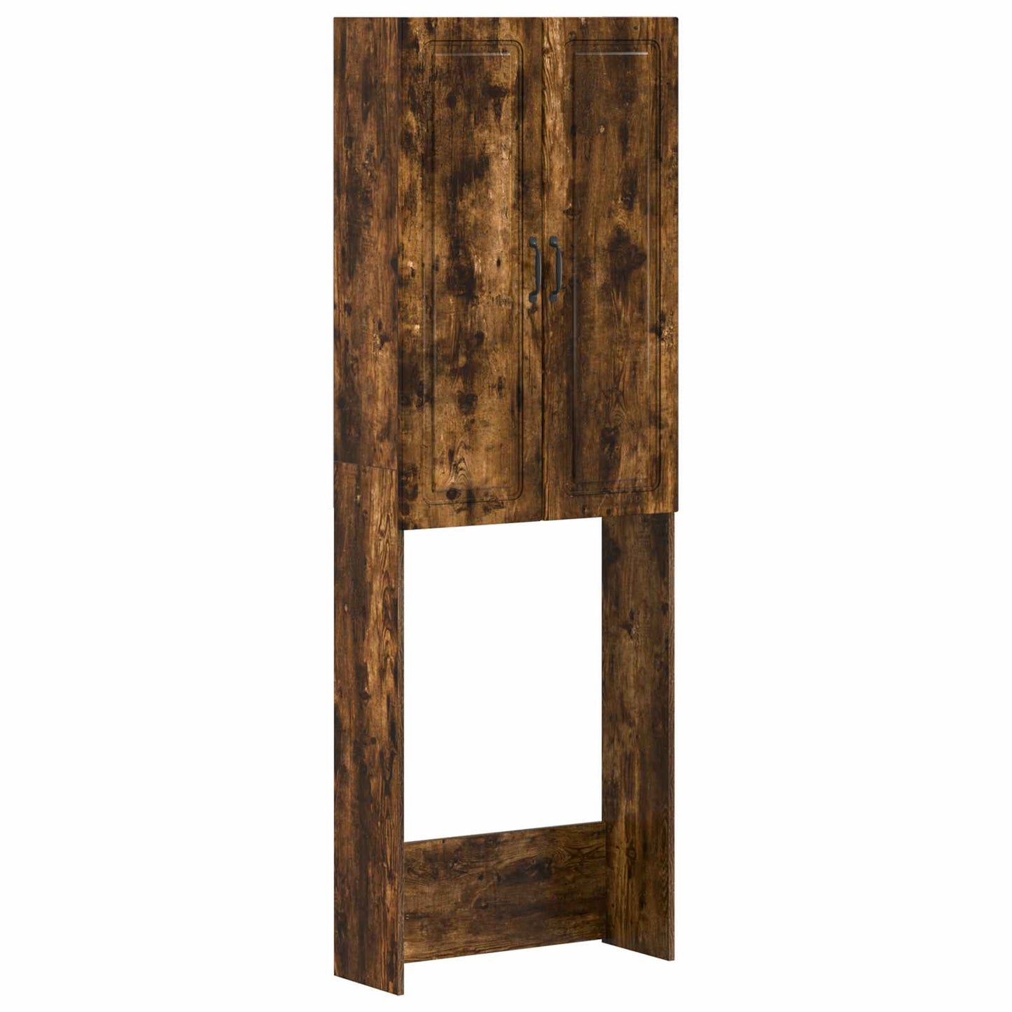 Toalett skap UTRECHT Røkt Eik 66 x 25,5 x 190 cm Konstruert tre