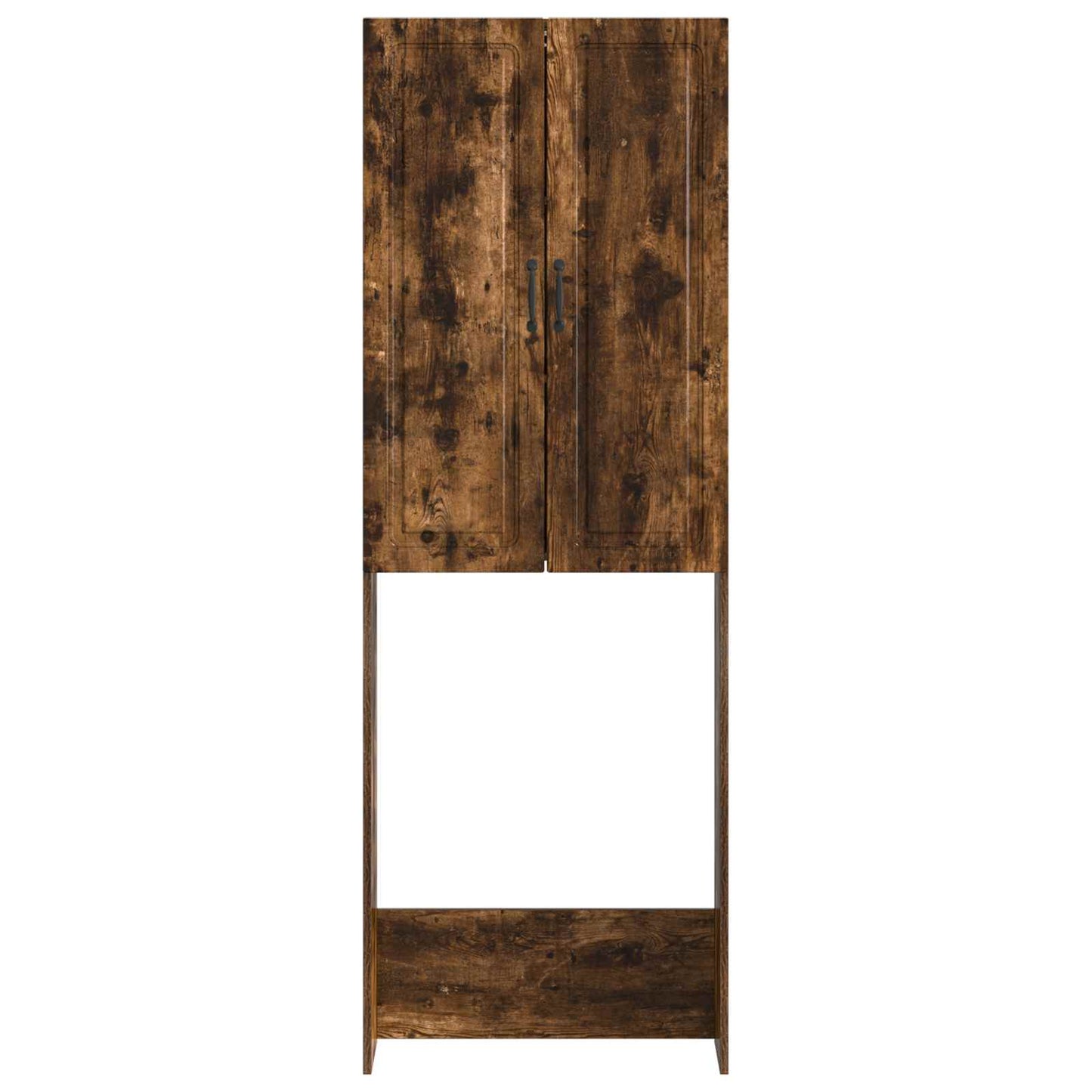 Toalett skap UTRECHT Røkt Eik 66 x 25,5 x 190 cm Konstruert tre