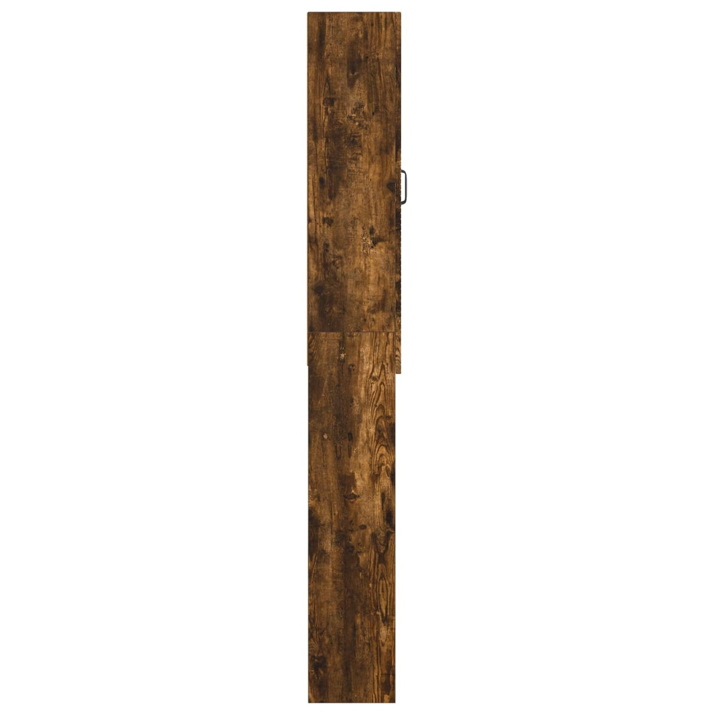 Toalett skap UTRECHT Røkt Eik 66 x 25,5 x 190 cm Konstruert tre