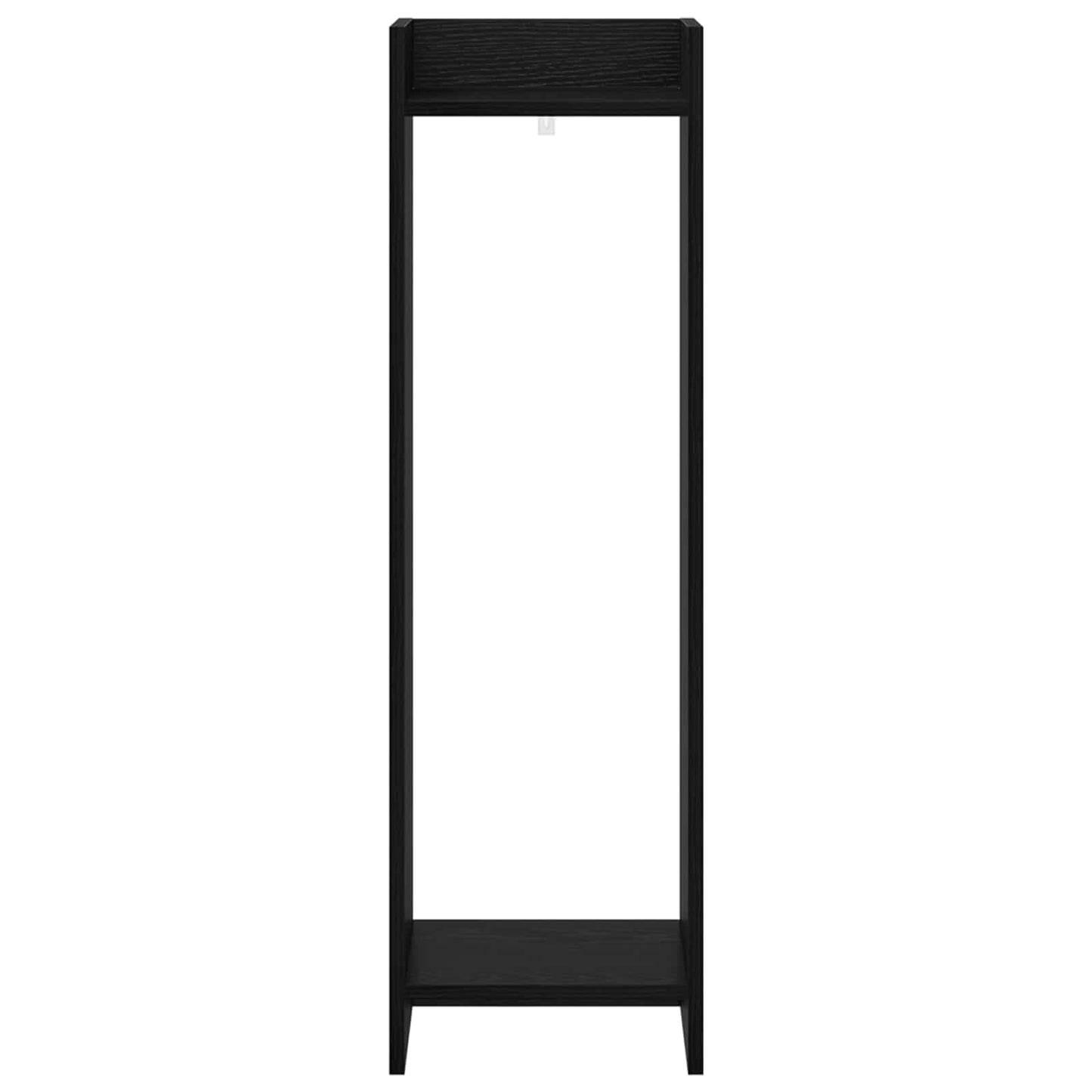 Planteholder 2 stk. Svart Eik 30 x 30 x 100 cm Konstruert tre