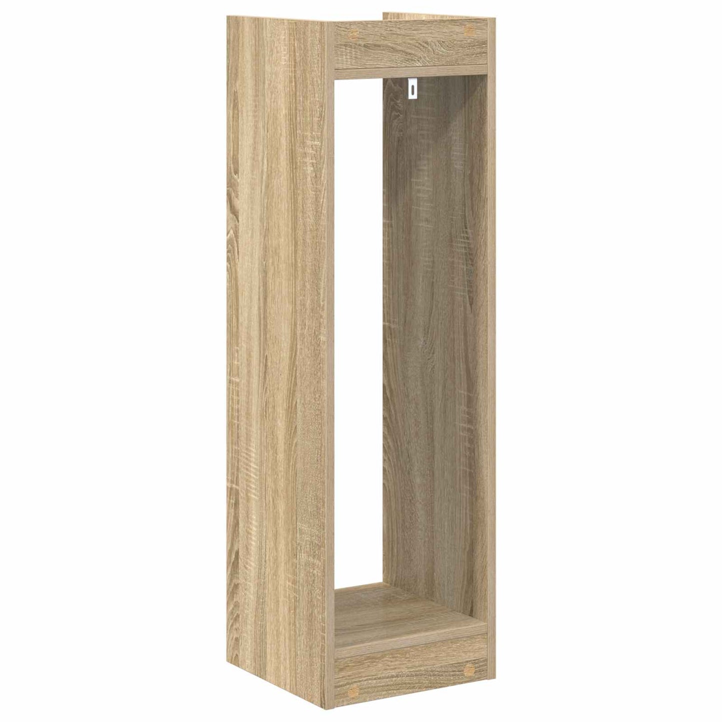 Planteholder Sonoma eik 30 x 30 x 100 cm Konstruert tre