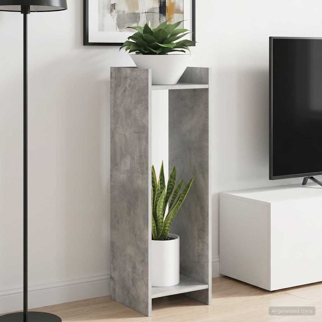 Planteholder BetongGrå 30 x 30 x 100 cm Konstruert tre