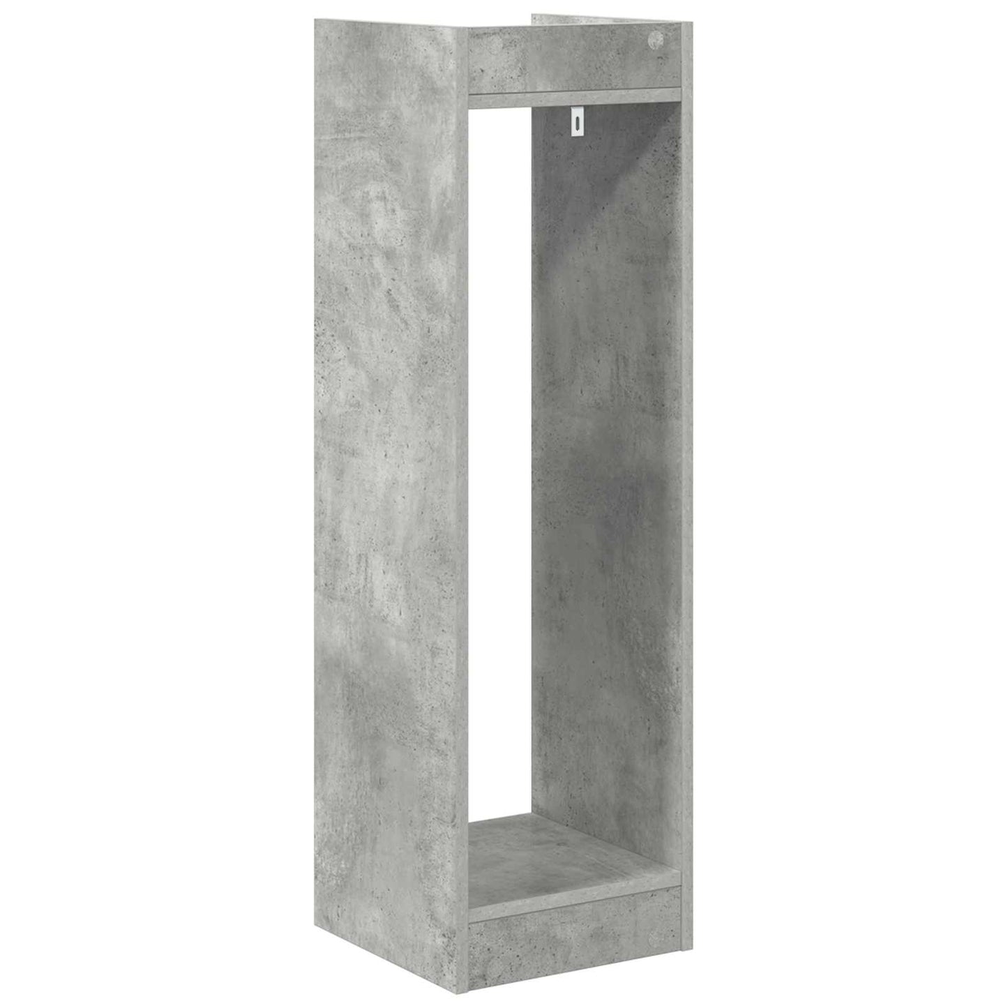 Planteholder 2 stk. BetongGrå 30 x 30 x 100 cm Konstruert tre