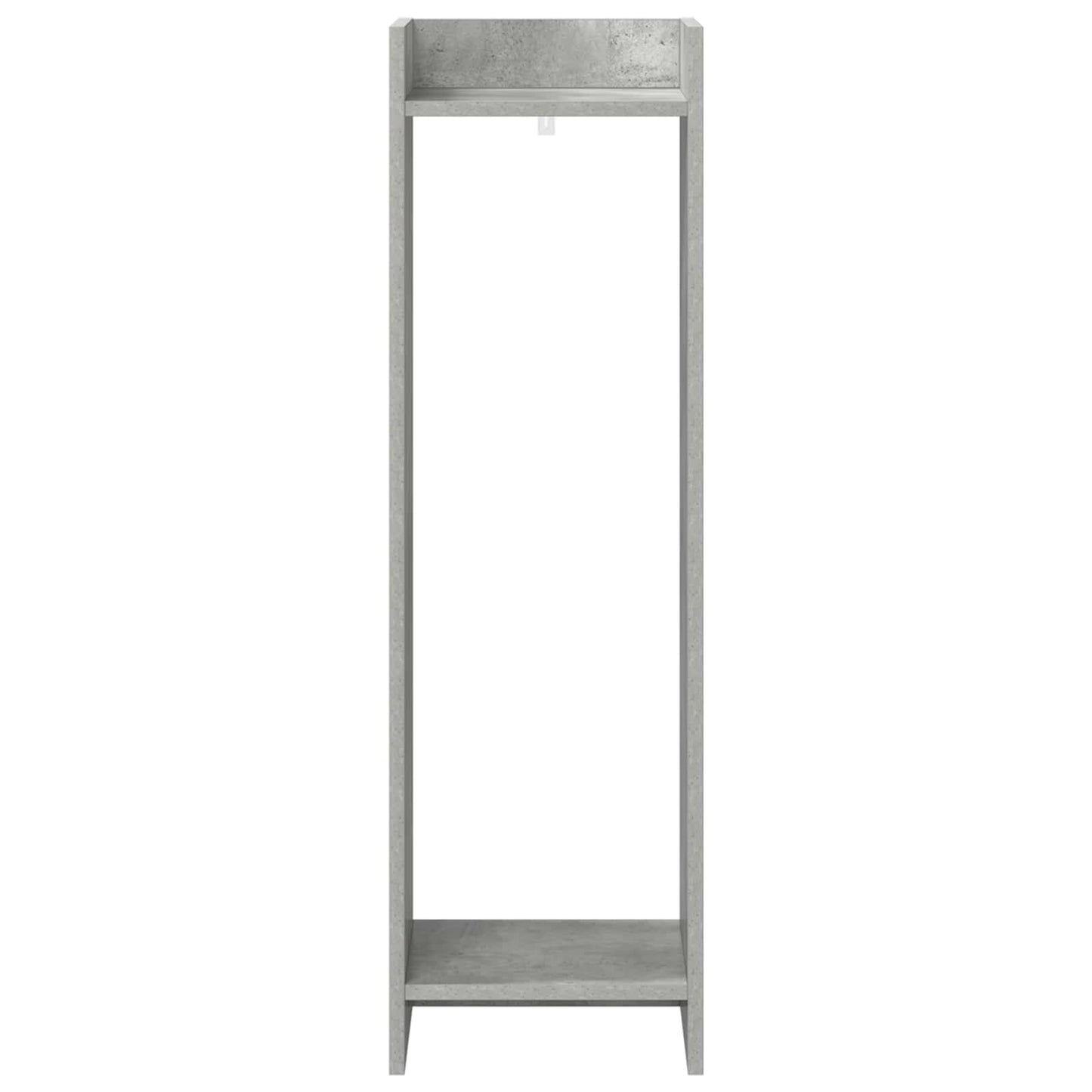 Planteholder 2 stk. BetongGrå 30 x 30 x 100 cm Konstruert tre