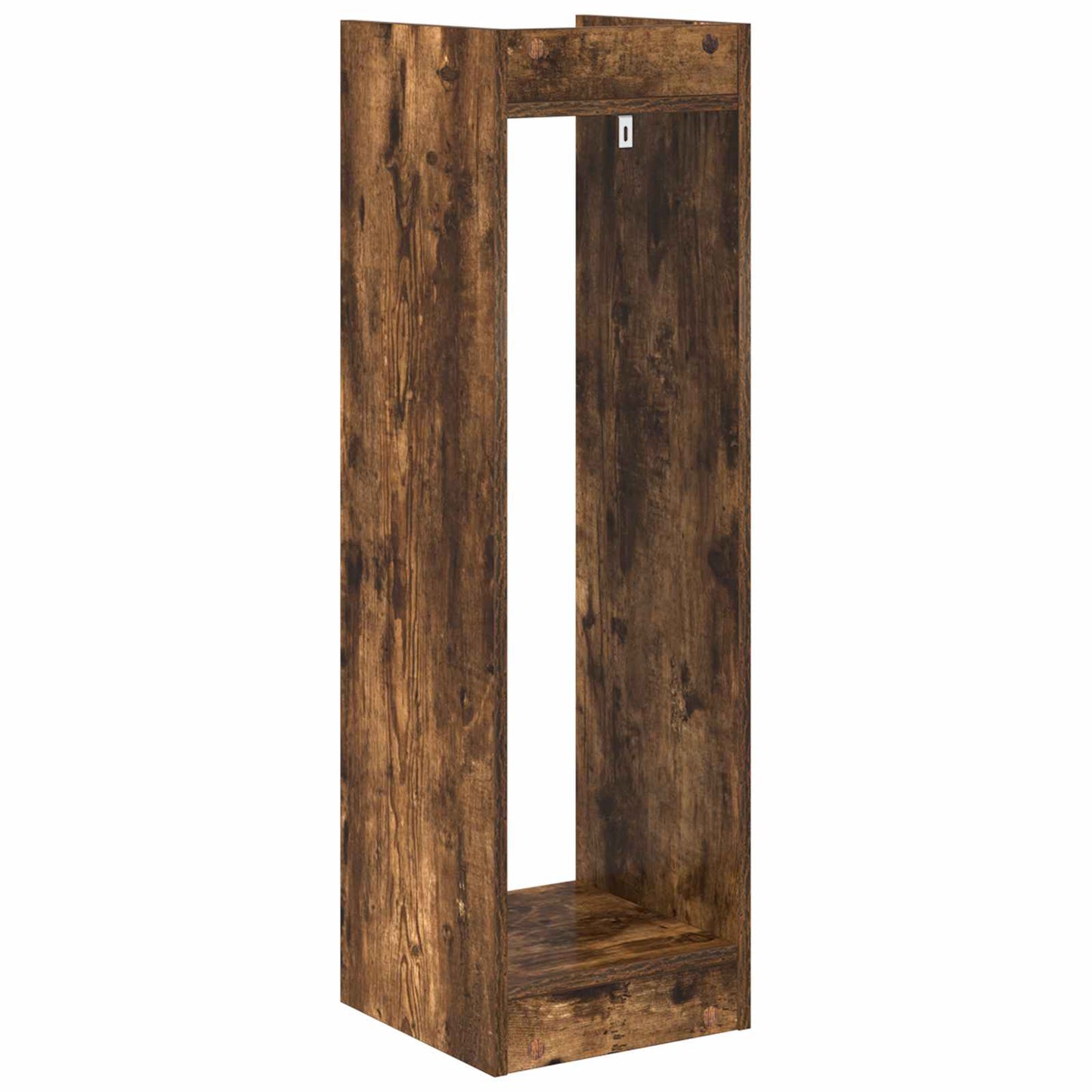 Planteholder Røkt Eik 30 x 30 x 100 cm Konstruert tre