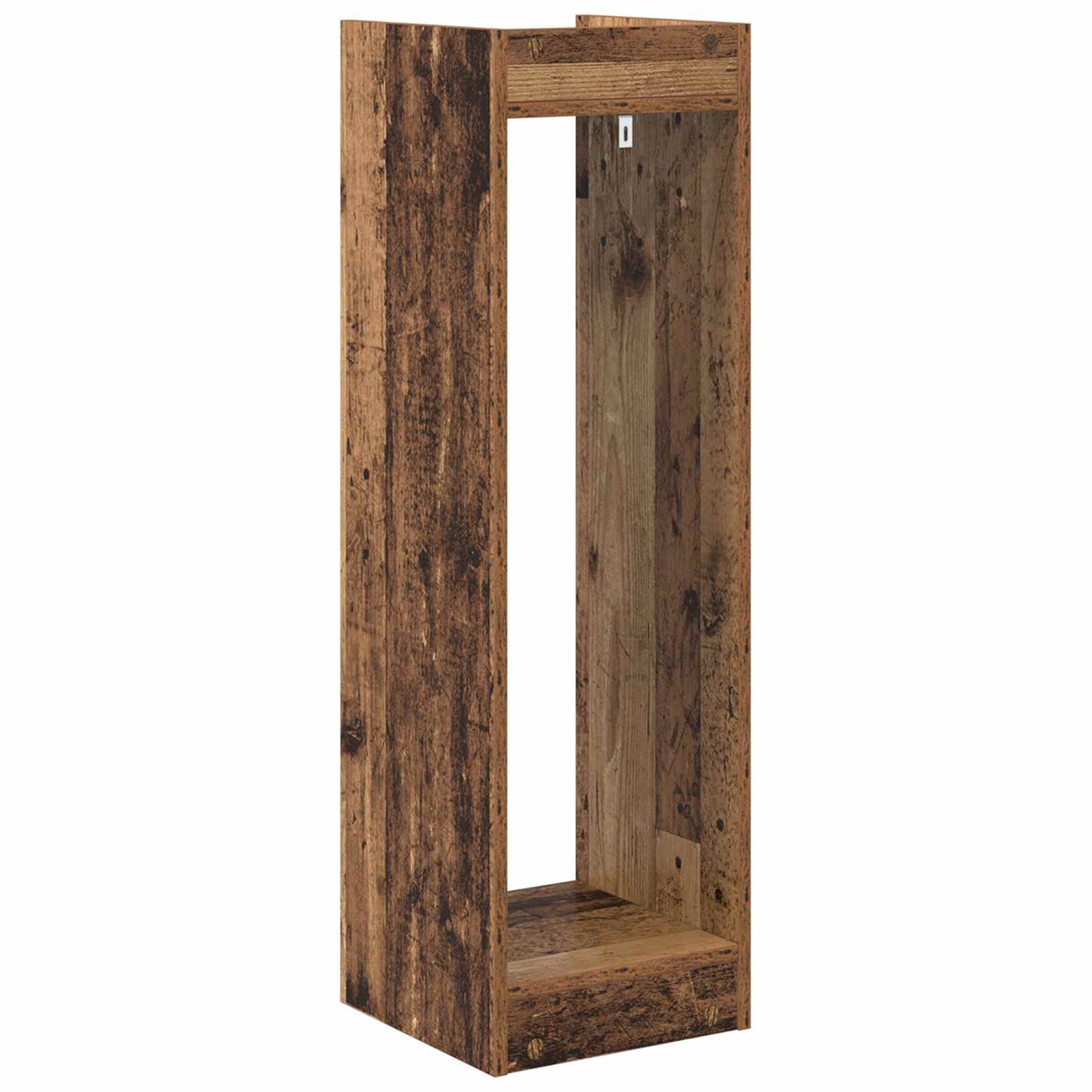 Planteholder 2 stk. Gammelt tre 30 x 30 x 100 cm Konstruert tre