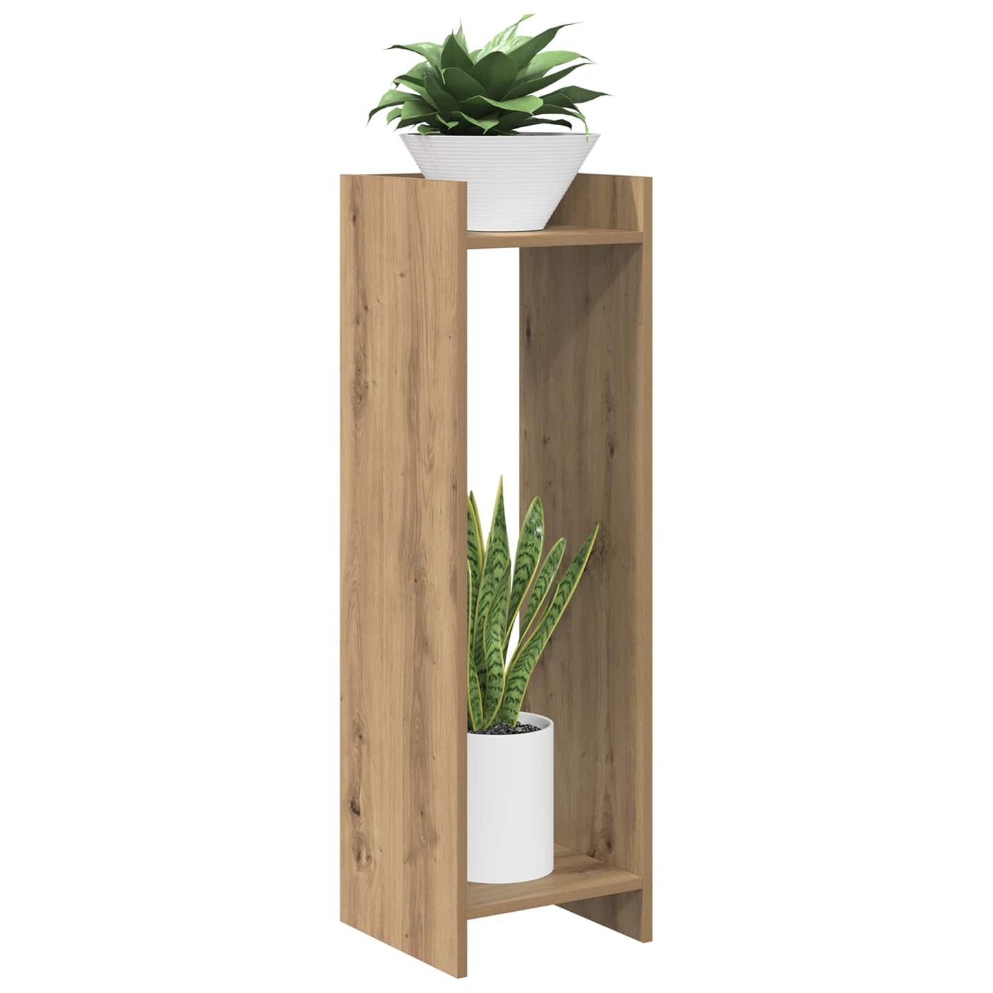 Planteholder Artisan Eik 30 x 30 x 100 cm Konstruert tre