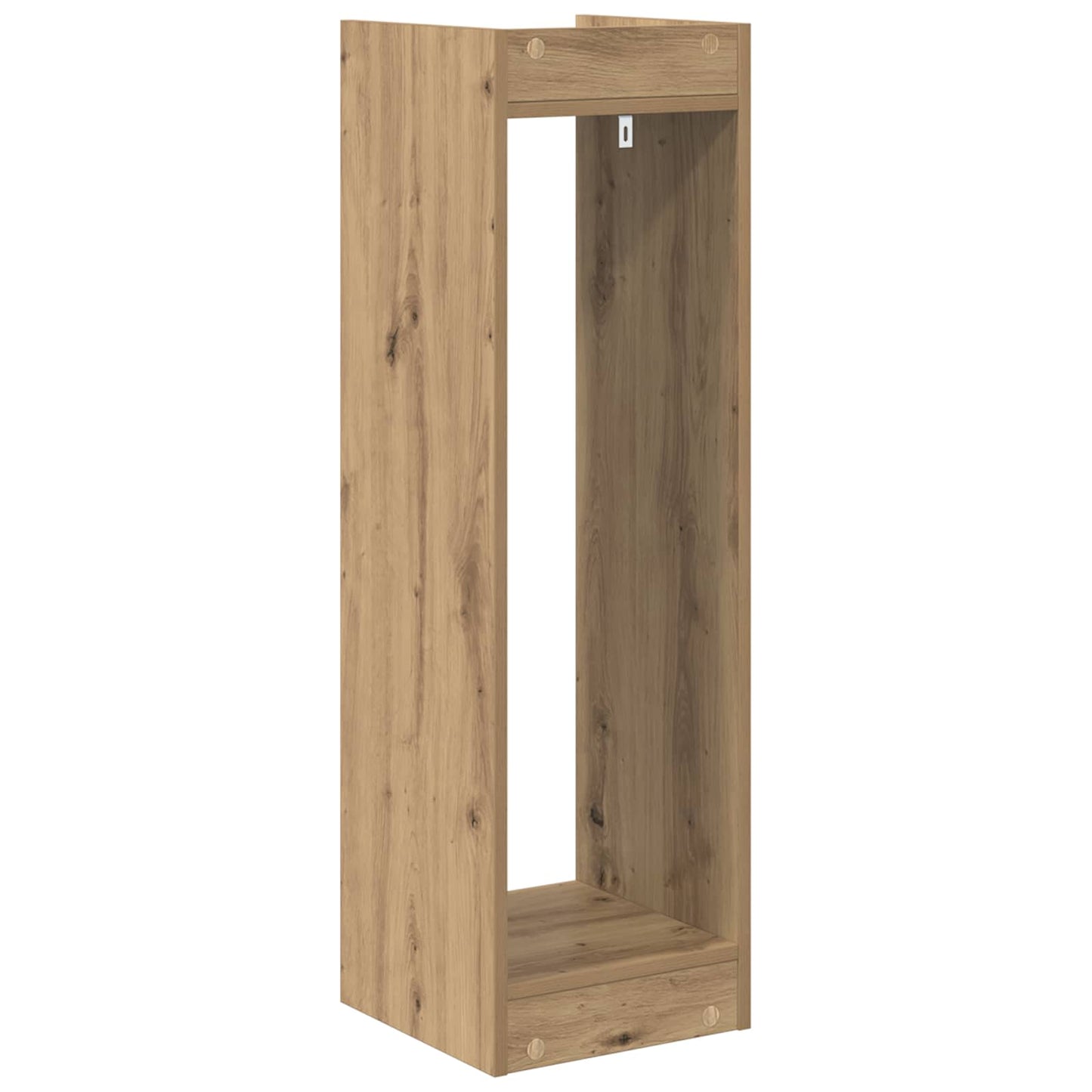 Planteholder 2 stk. Artisan Eik 30 x 30 x 100 cm Konstruert tre