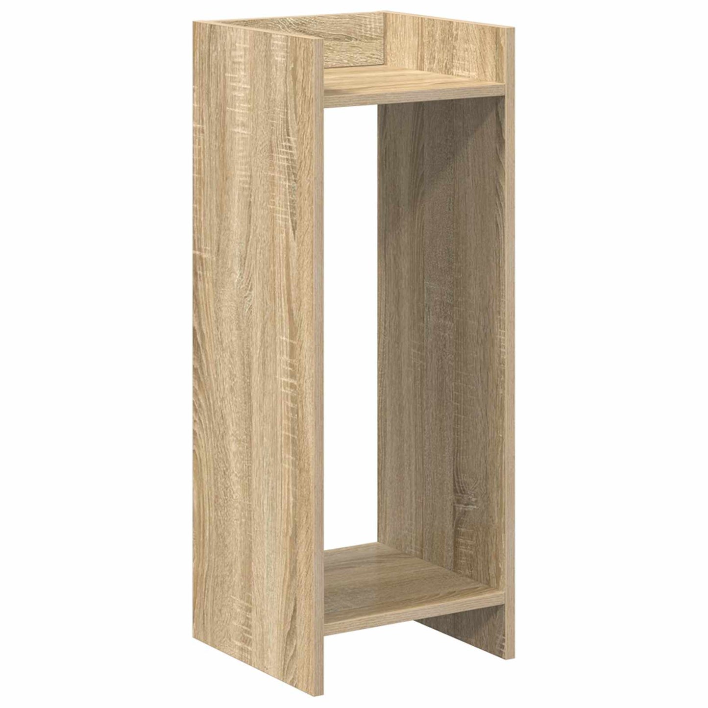 Planteholder Sonoma eik 30 x 30 x 80 cm Konstruert tre
