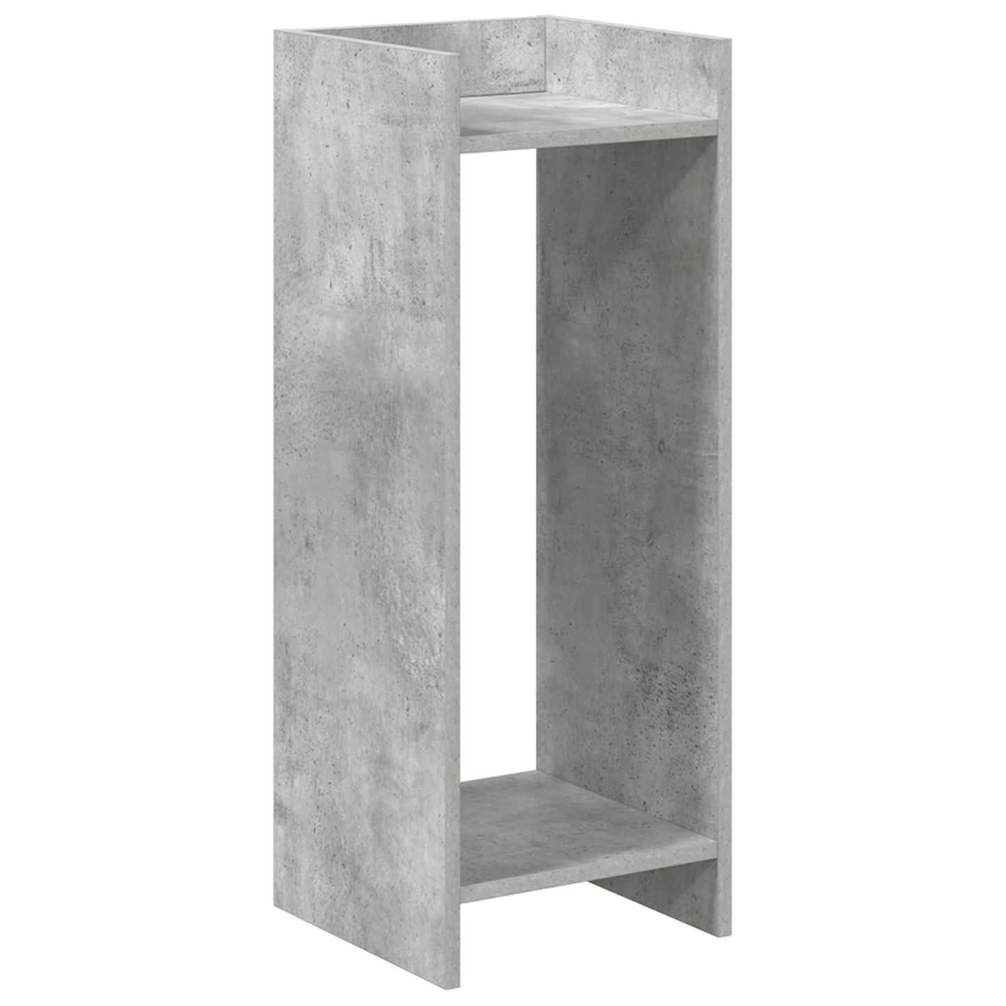 Planteholder BetongGrå 30 x 30 x 80 cm Konstruert tre