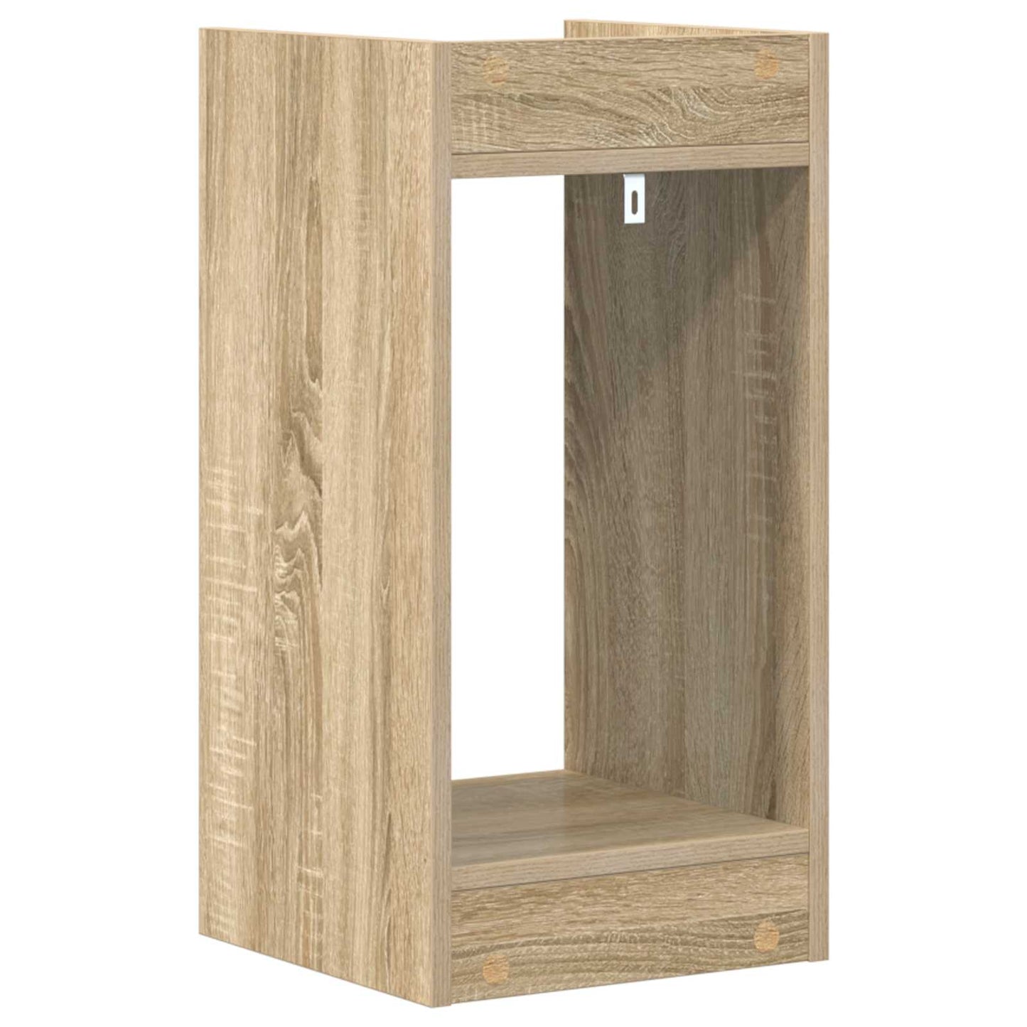 Planteholder 2 stk. Sonoma eik 30 x 30 x 60 cm Konstruert tre