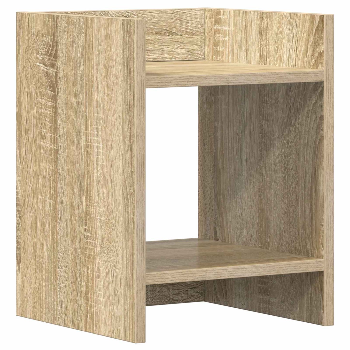 Planteholder 2 stk. Sonoma eik 30 x 30 x 40 cm Konstruert tre