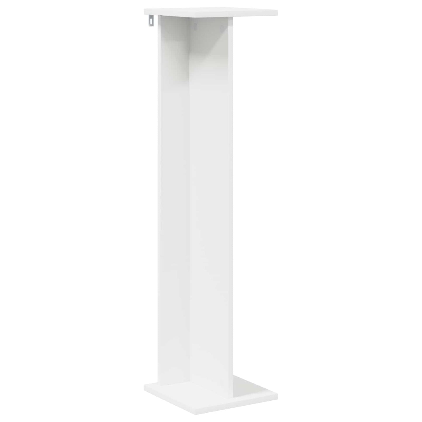 Planteholder Hvit 25 x 25,5 x 100,5 cm Konstruert tre