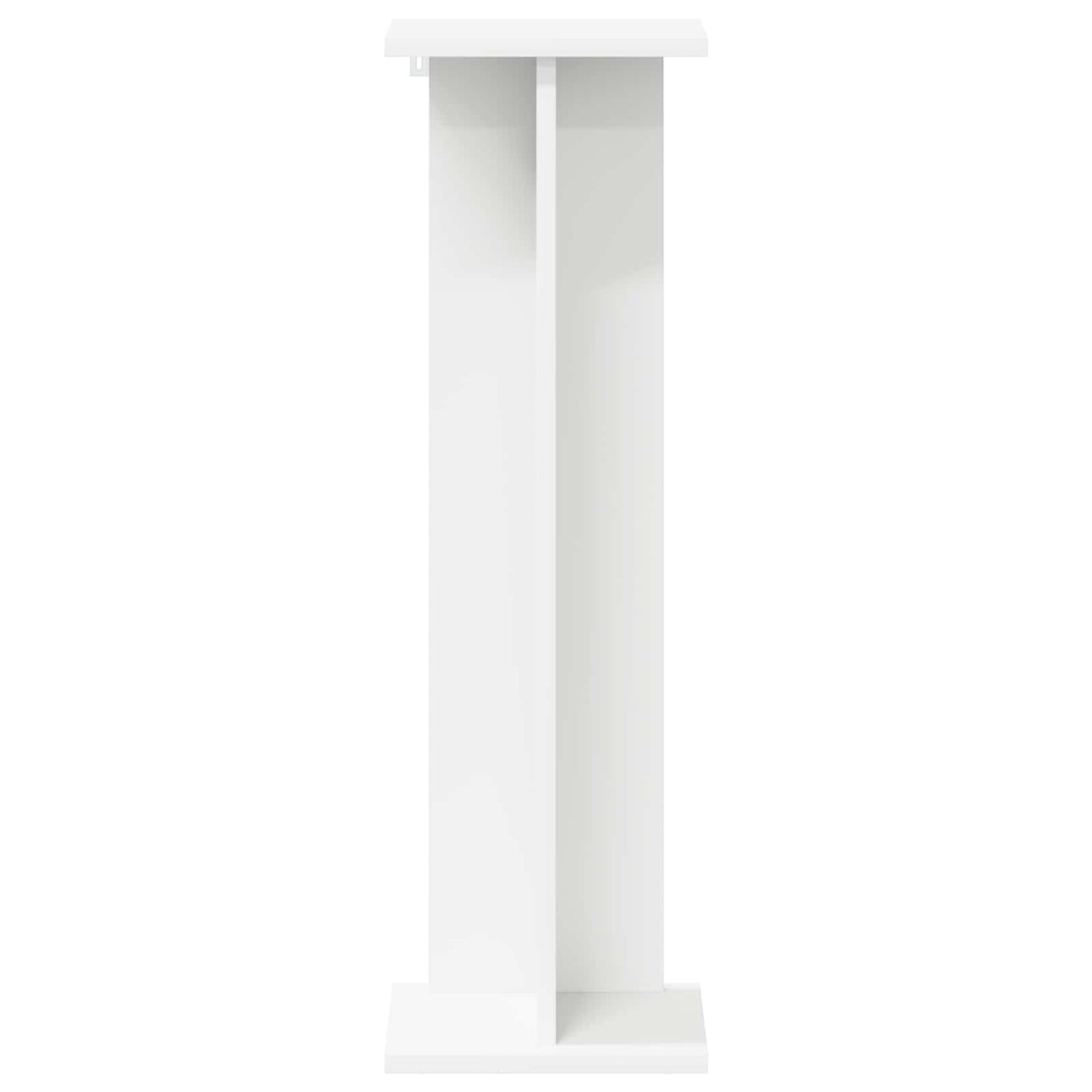 Planteholder Hvit 25 x 25,5 x 80,5 cm Konstruert tre