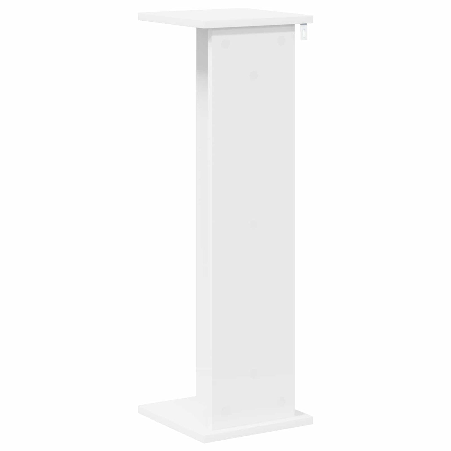 Planteholder 2 pcs Hvit 25 x 25,5 x 80,5 cm Konstruert tre