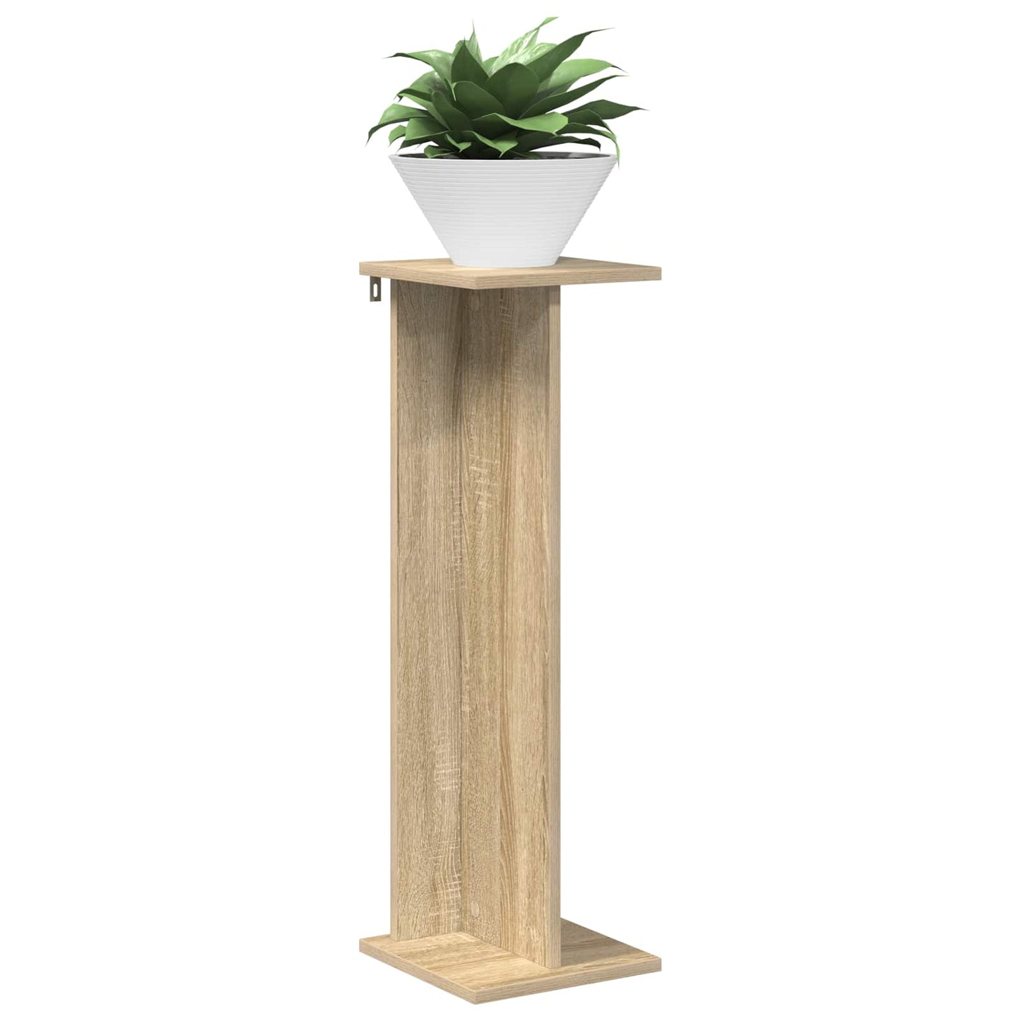 Planteholder Sonoma eik 25 x 25,5 x 80,5 cm Konstruert tre