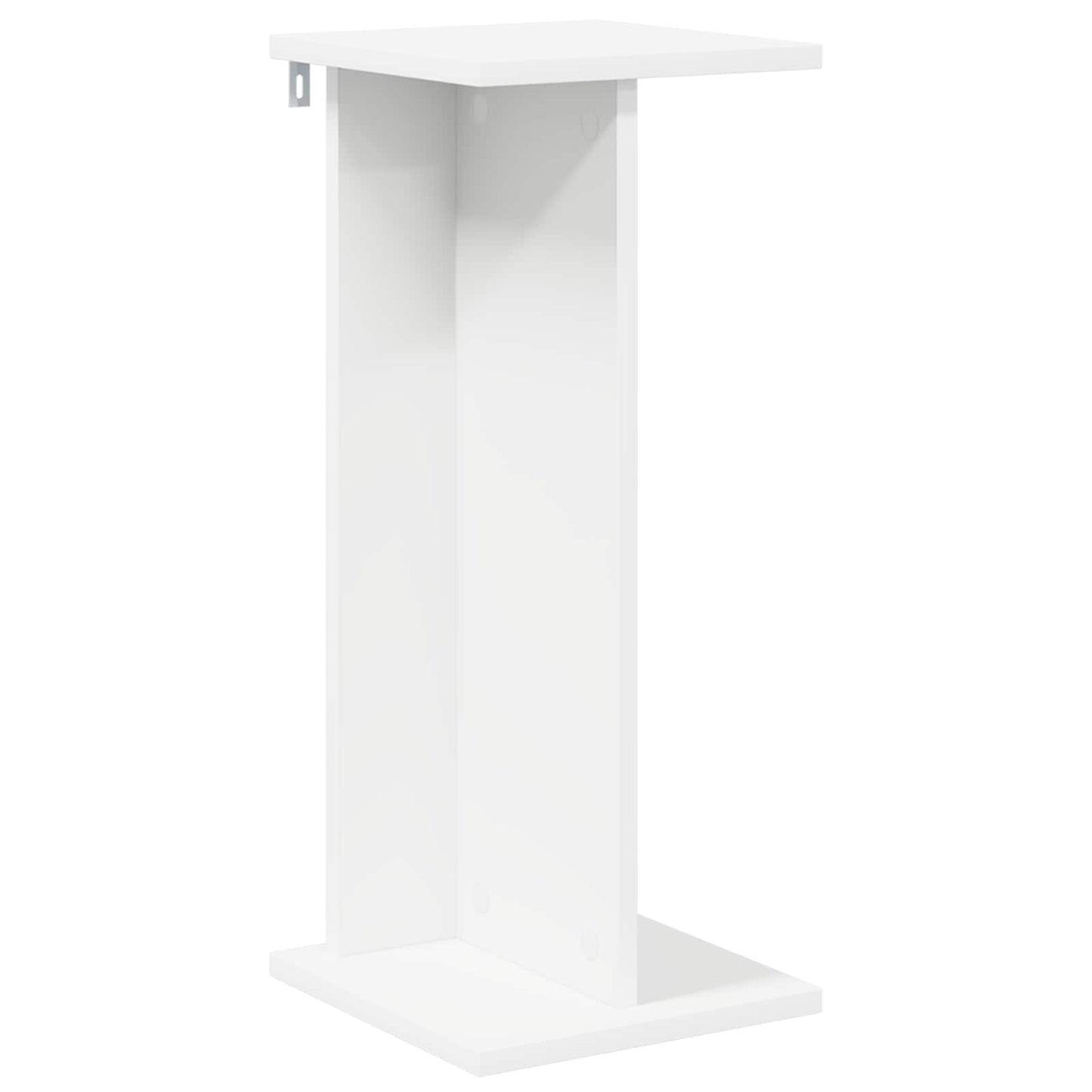 Planteholder 2 pcs Hvit 25 x 25,5 x 60,5 cm Konstruert tre