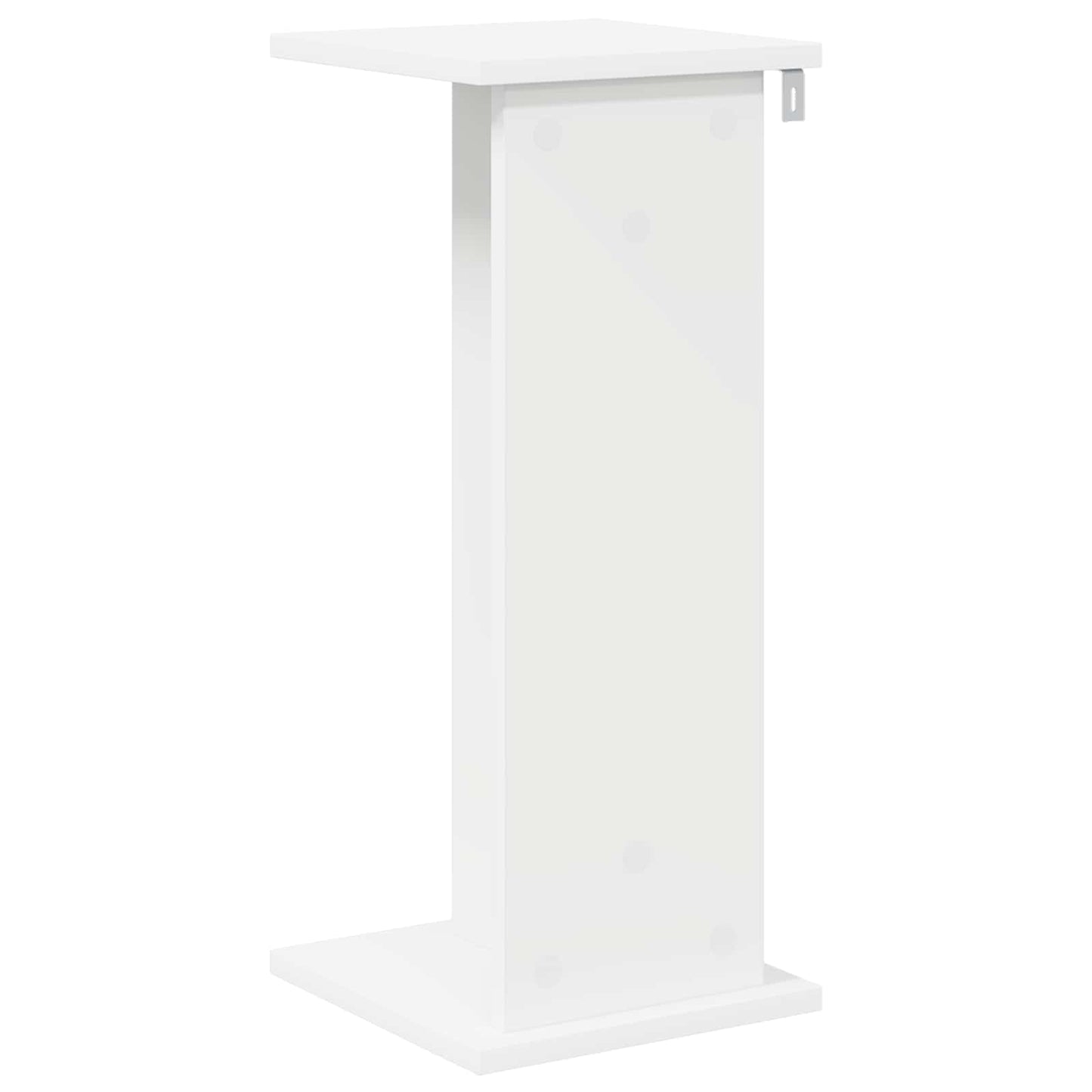 Planteholder 2 pcs Hvit 25 x 25,5 x 60,5 cm Konstruert tre