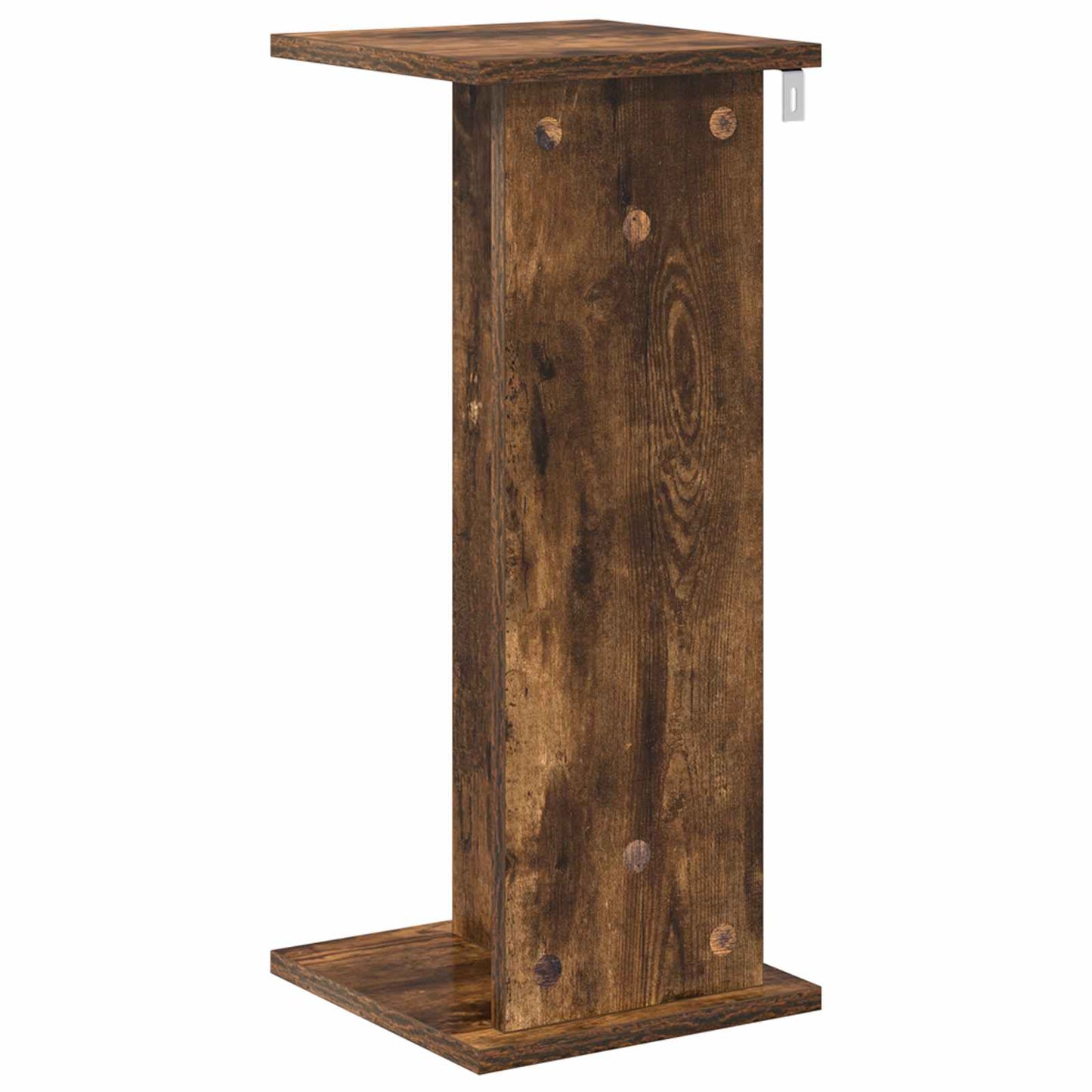 Planteholder 2 pcs Røkt Eik 25 x 25,5 x 60,5 cm Konstruert tre