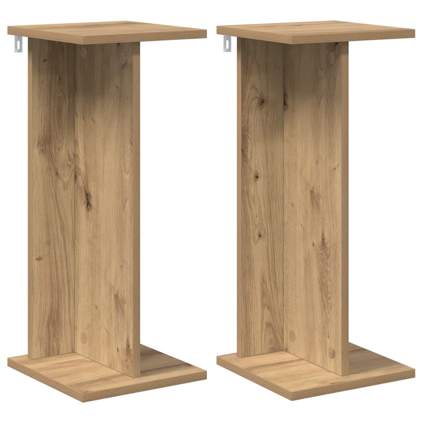 Planteholder 2 stk. Artisan Eik 25 x 25,5 x 60,5 cm