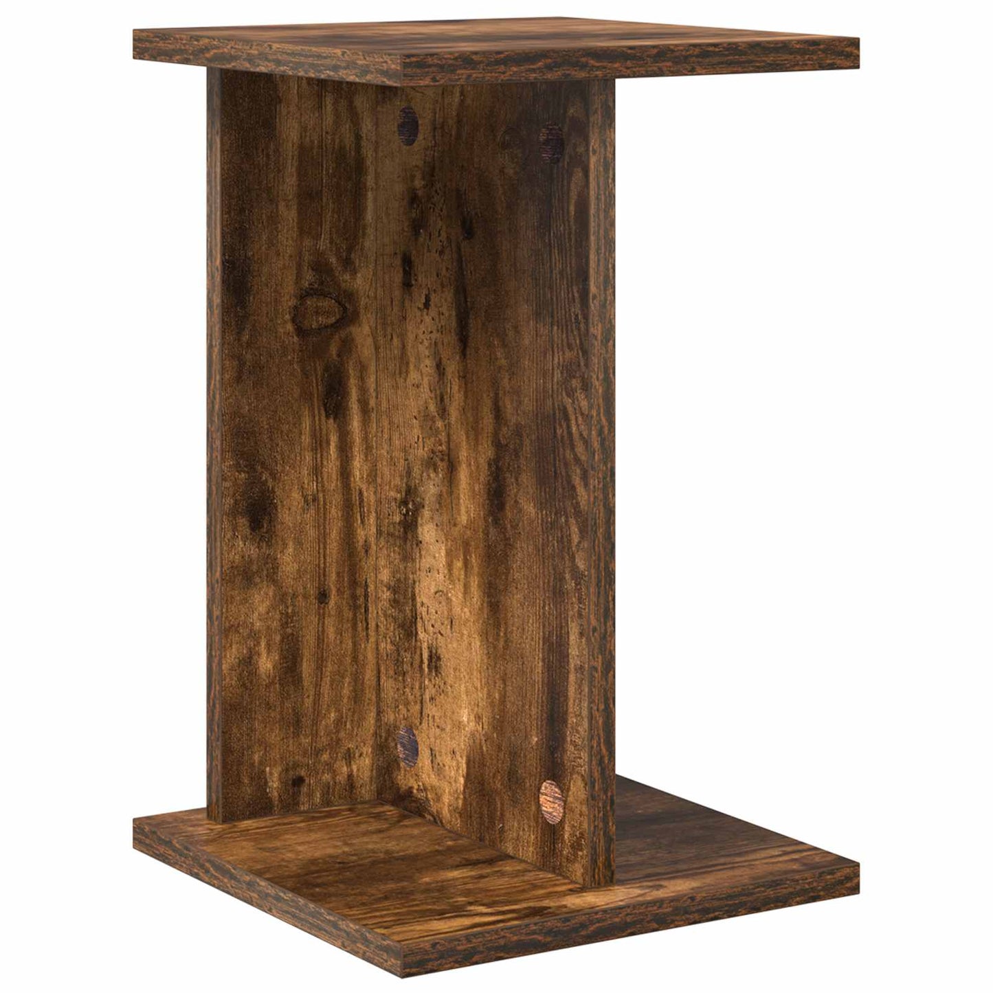 Planteholder 2 pcs Røkt Eik 25 x 25,5 x 40,5 cm Konstruert tre