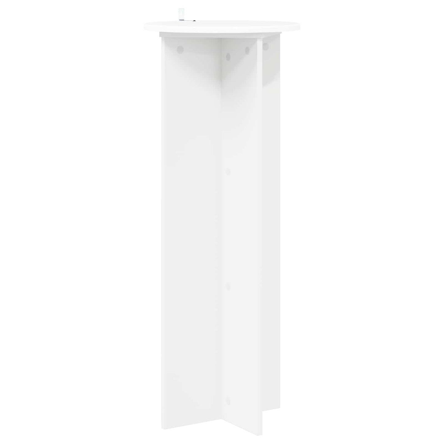 Planteholder 2 pcs Hvit Ø40 x 100 cm Konstruert tre