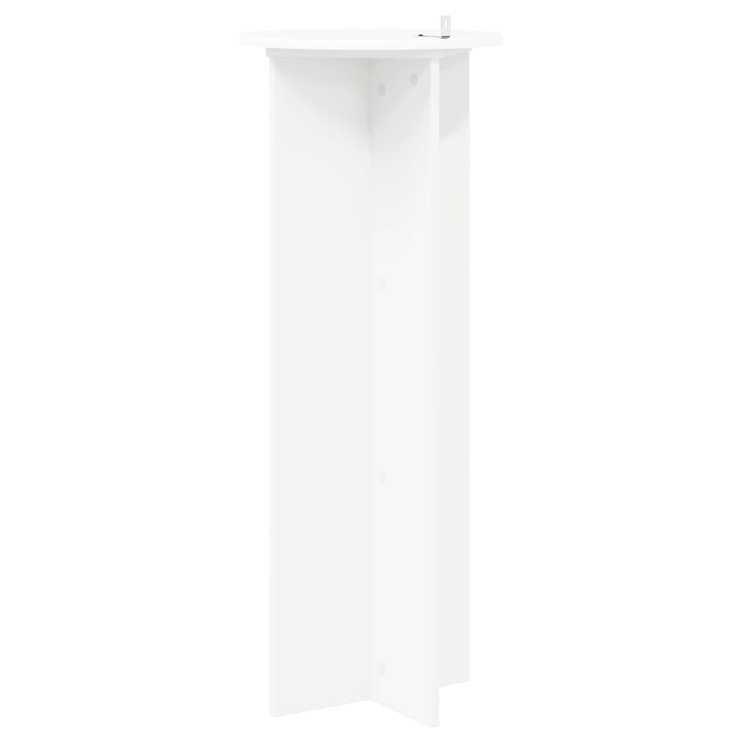 Planteholder 2 pcs Hvit Ø40 x 100 cm Konstruert tre