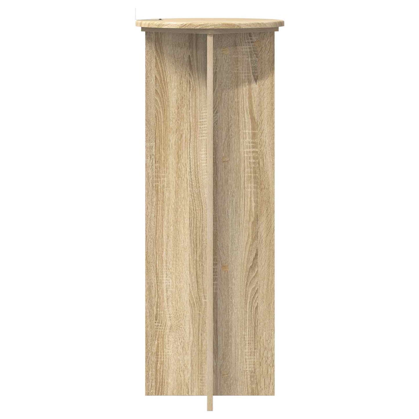 Planteholder 2 pcs Sonoma eik Ø40 x 100 cm Konstruert tre