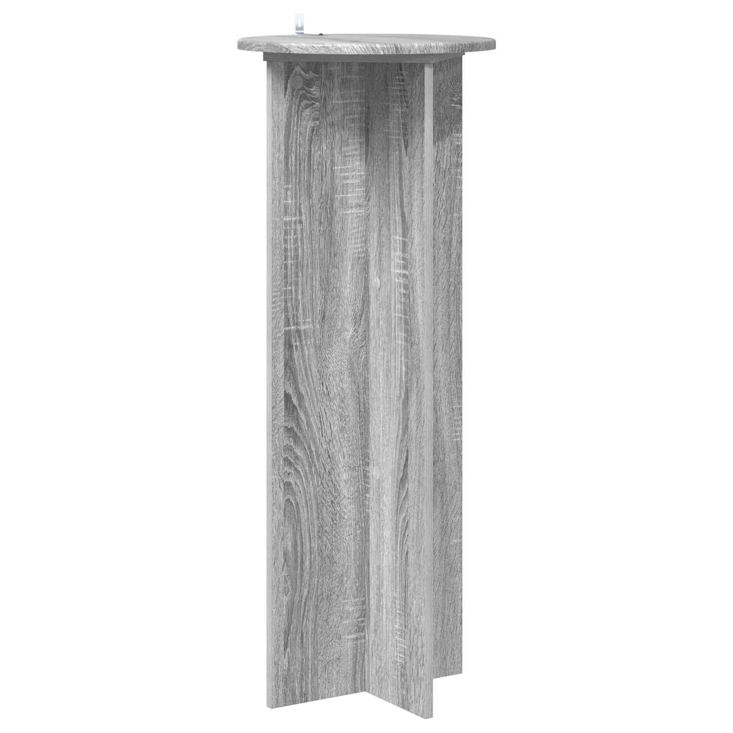 Planteholder 2 pcs Grå sonoma Ø40 x 100 cm Konstruert tre