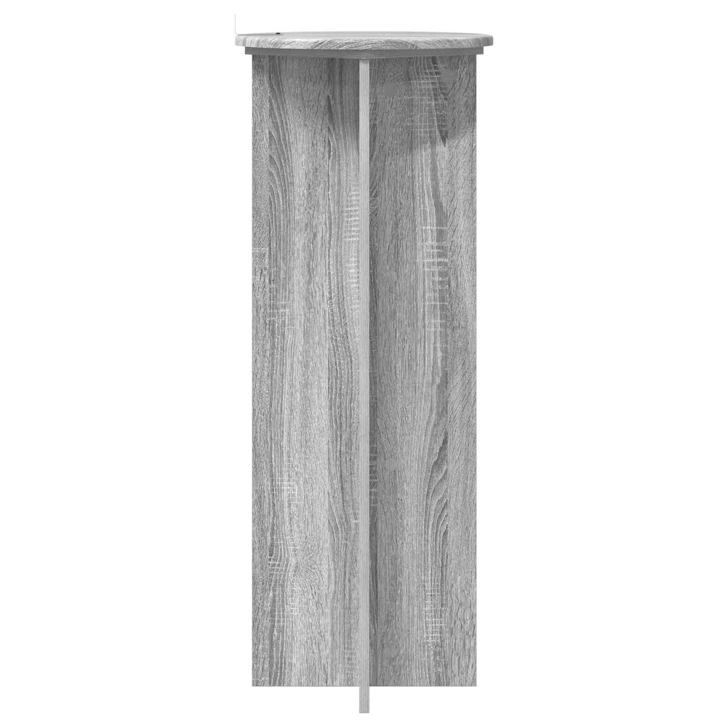 Planteholder 2 pcs Grå sonoma Ø40 x 100 cm Konstruert tre