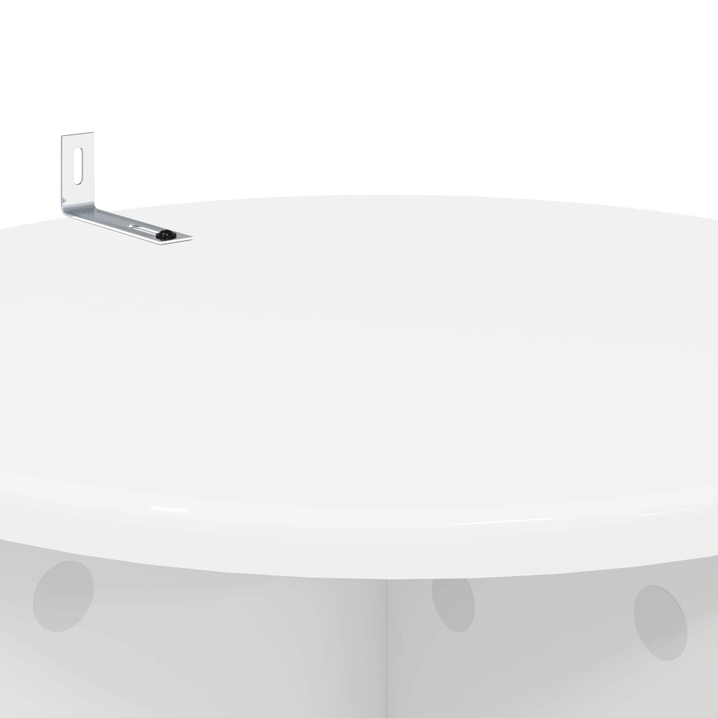 Planteholder 2 pcs Hvit Ø40 x 80 cm Konstruert tre