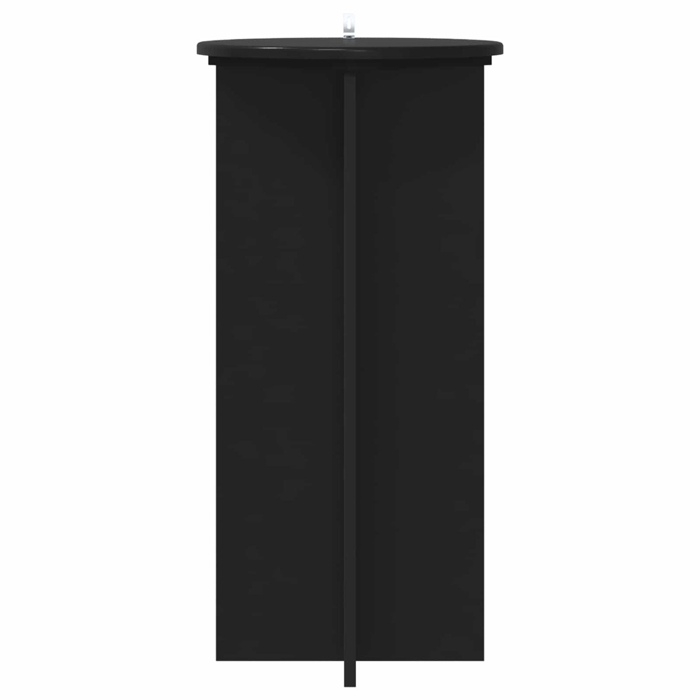 Planteholder 2 pcs Svart 40 x 40 x 80 cm Konstruert tre
