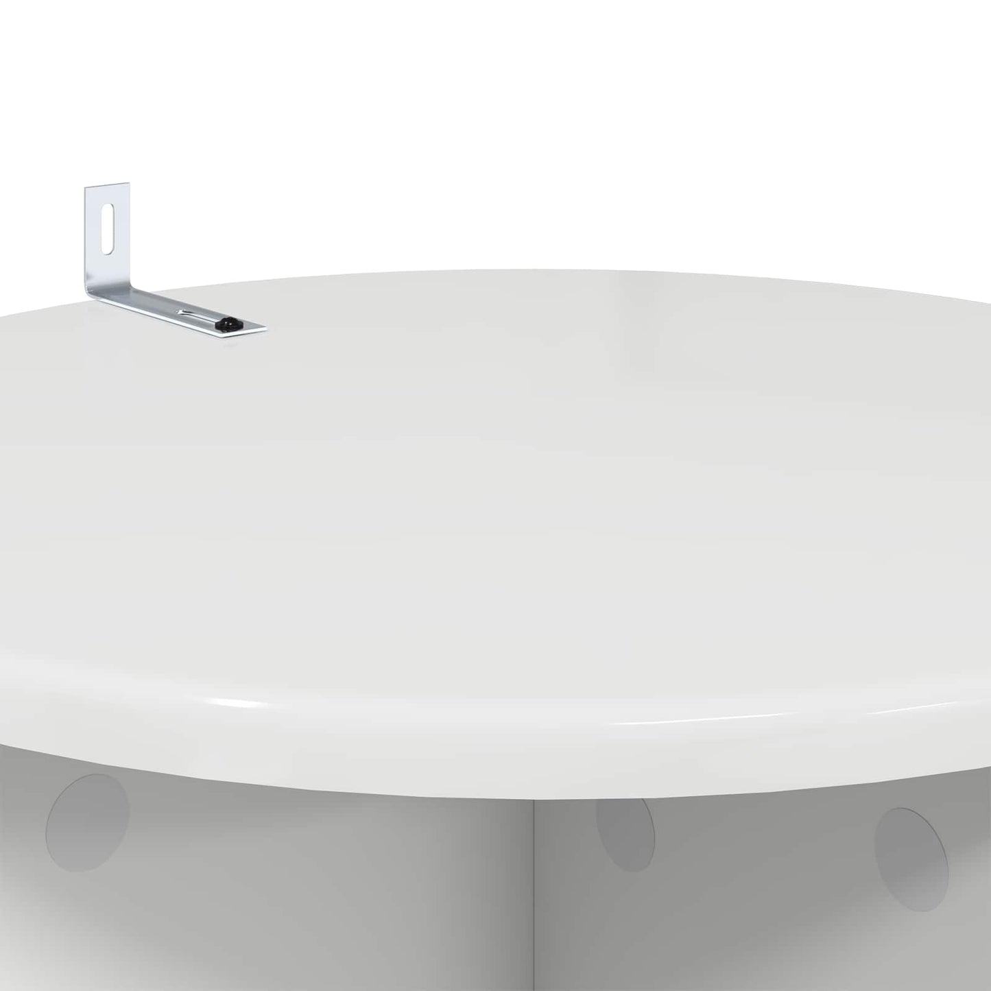Planteholder 2 pcs Høgglans hvit 40 x 40 x 80 cm Konstruert tre