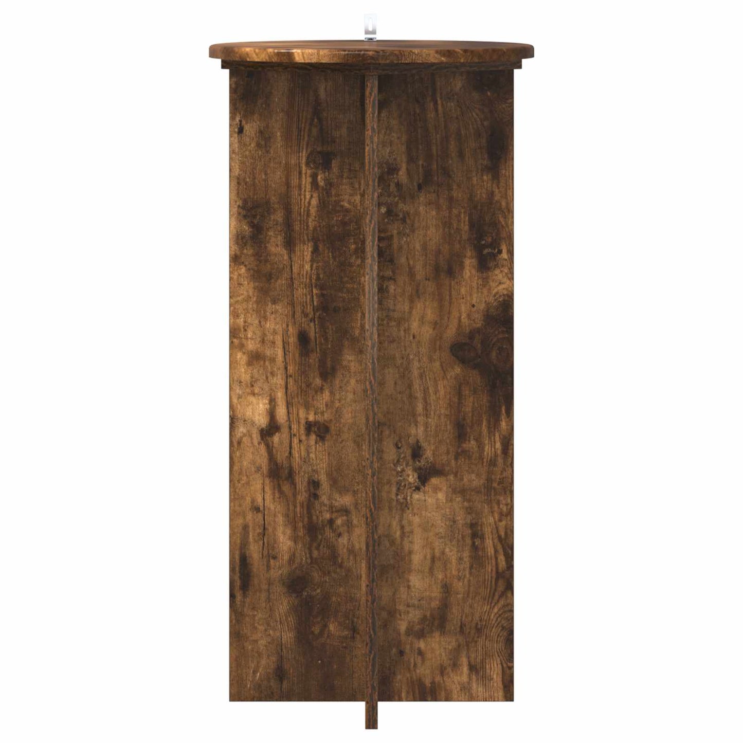 Planteholder 2 pcs Røkt Eik 40 x 40 x 80 cm Konstruert tre