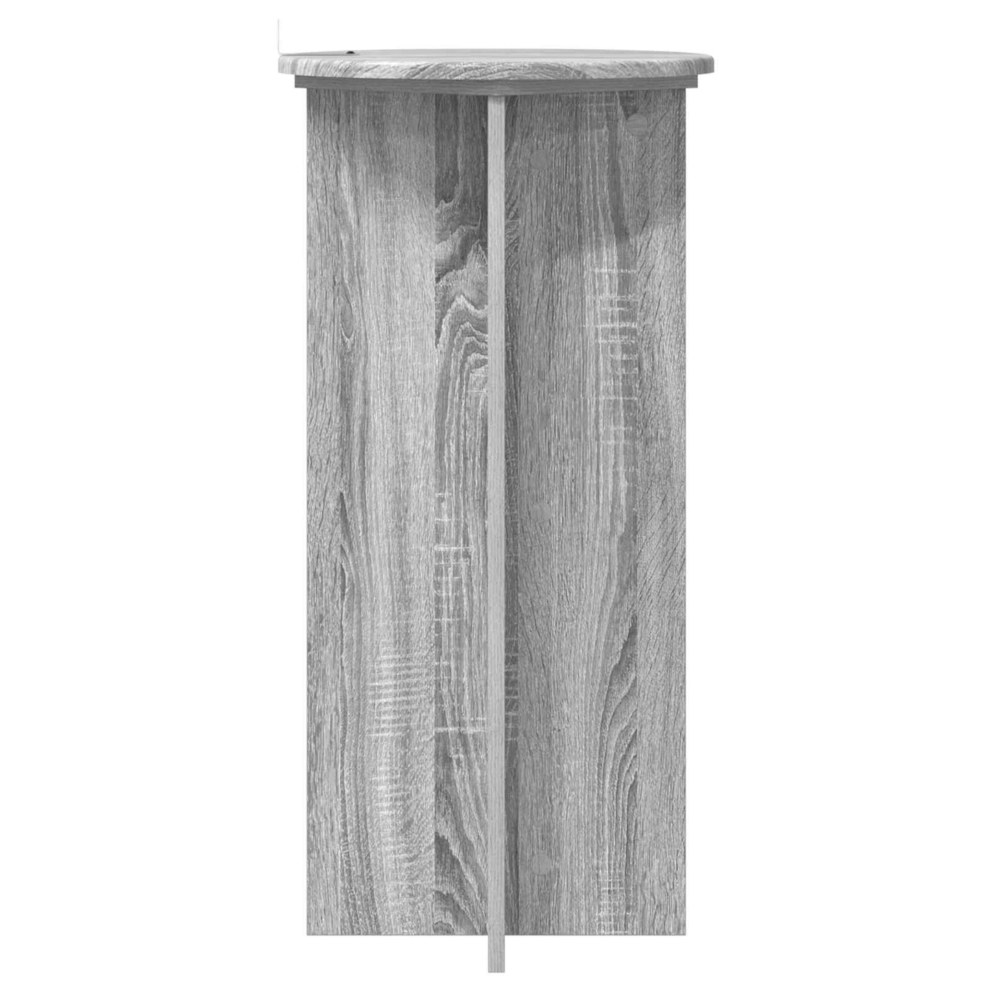 Planteholder 2 pcs Grå sonoma 40 x 40 x 80 cm Konstruert tre