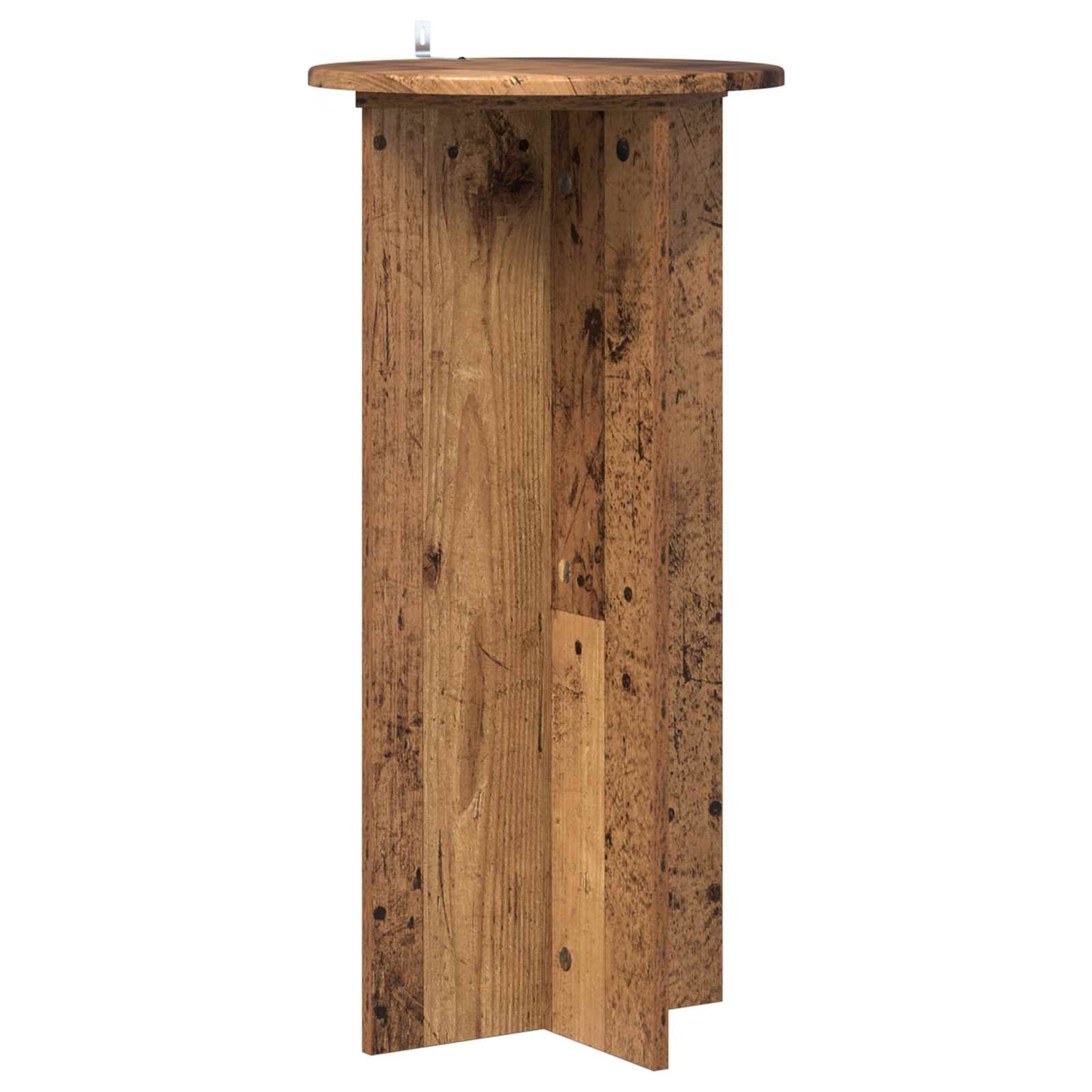 Planteholder 2 pcs Gammelt tre 40 x 40 x 80 cm Konstruert tre