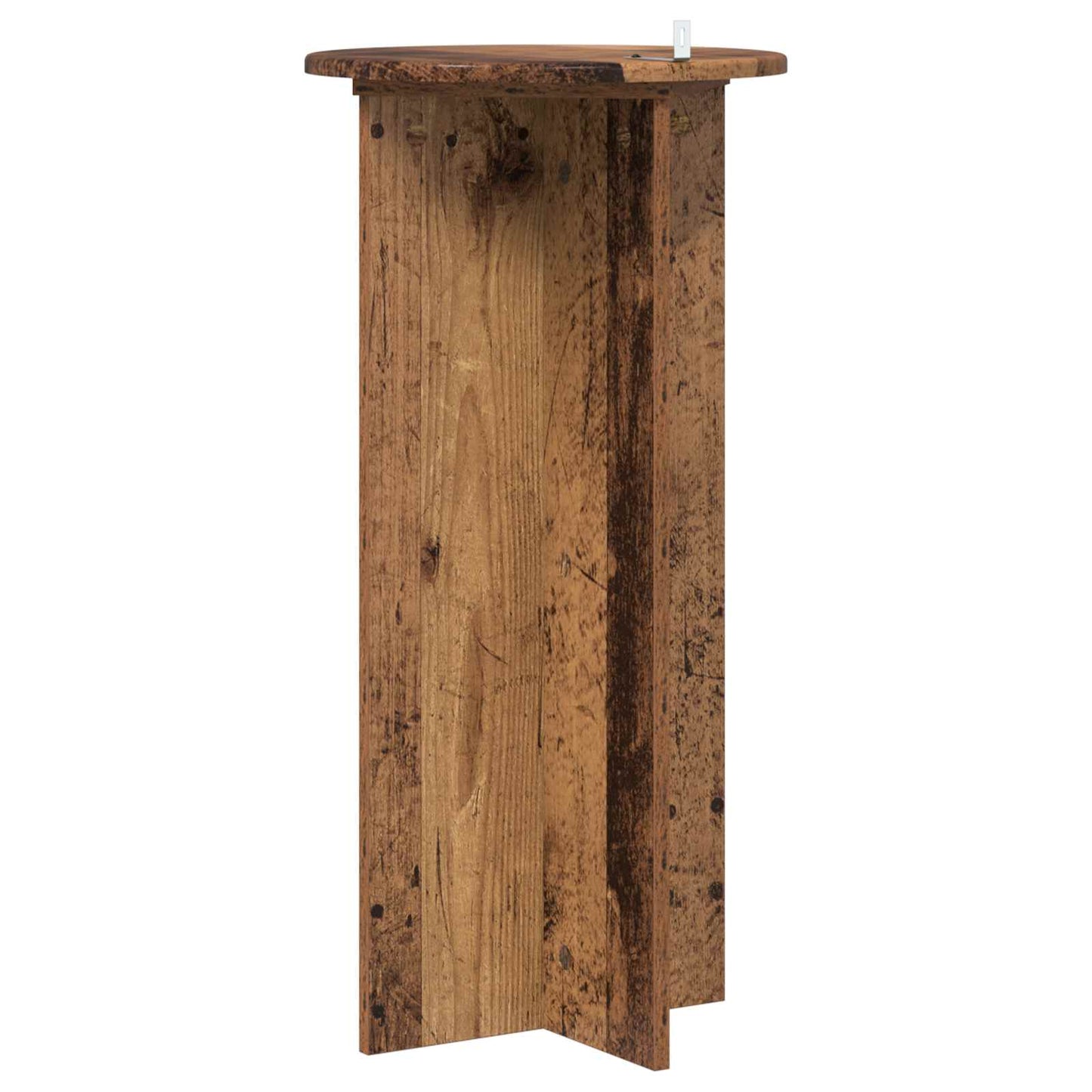 Planteholder 2 pcs Gammelt tre 40 x 40 x 80 cm Konstruert tre