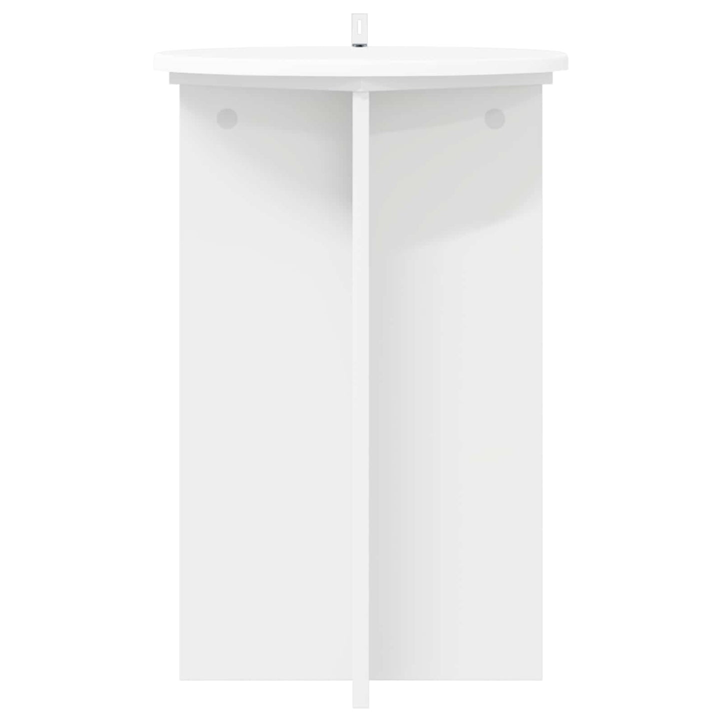 Planteholder 2 pcs Hvit Ø40 x 60 cm Konstruert tre