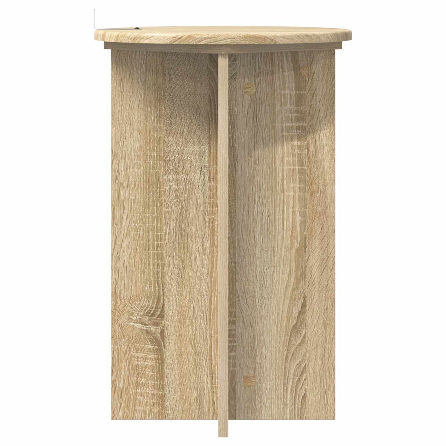 Planteholder 2 pcs Sonoma eik Ø40 x 60 cm Konstruert tre