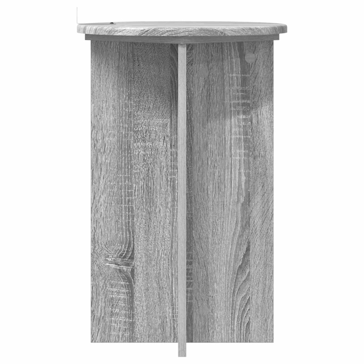 Planteholder 2 pcs Grå sonoma Ø40 x 60 cm Konstruert tre