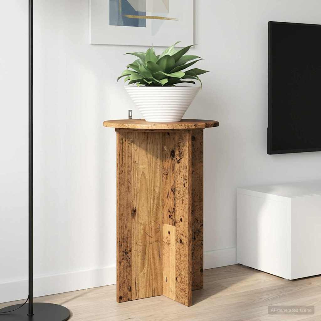 Planteholder 2 pcs Gammelt tre Ø40 x 60 cm Konstruert tre
