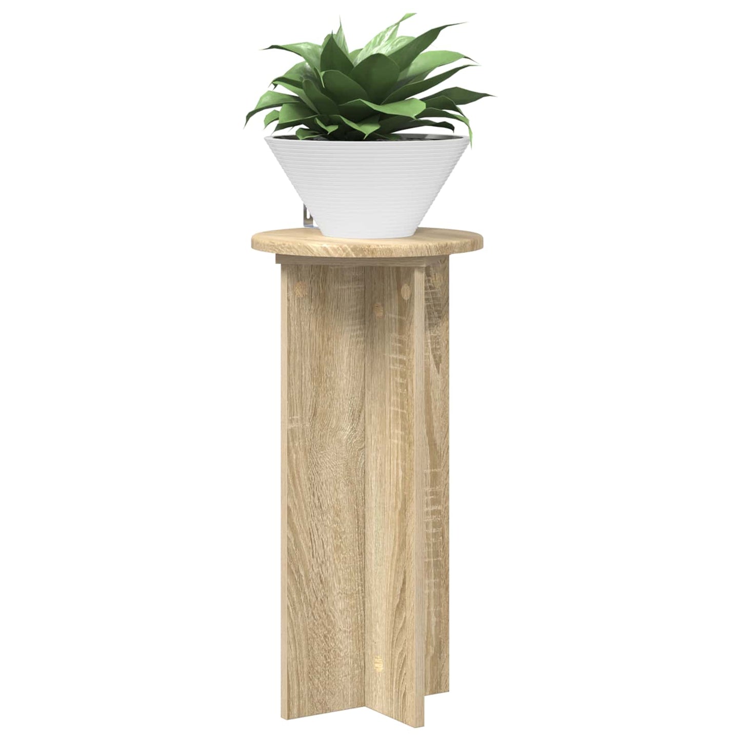 Planteholder 2 pcs Sonoma eik 29,5 x 29,5 x 60 cm