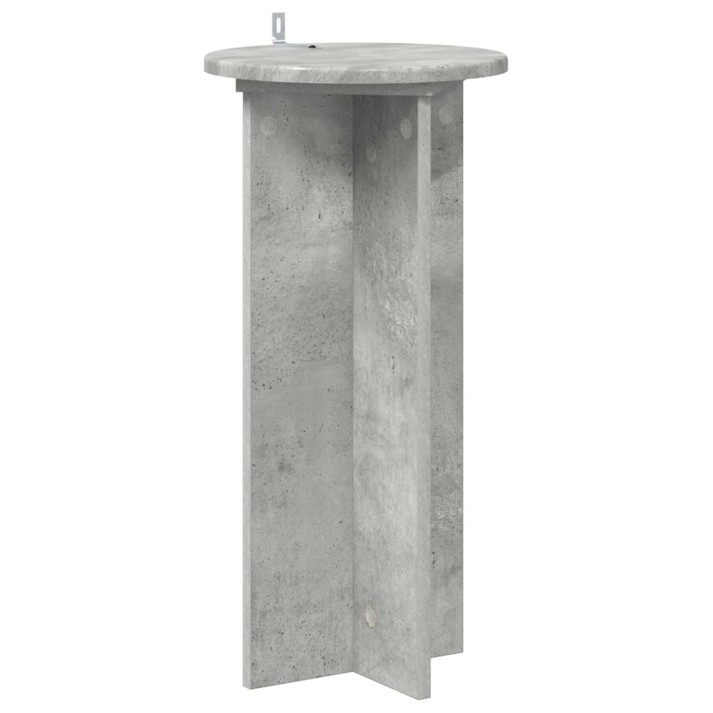 Planteholder 2 pcs Betonggrå 29,5 x 29,5 x 60 cm Konstruert tre
