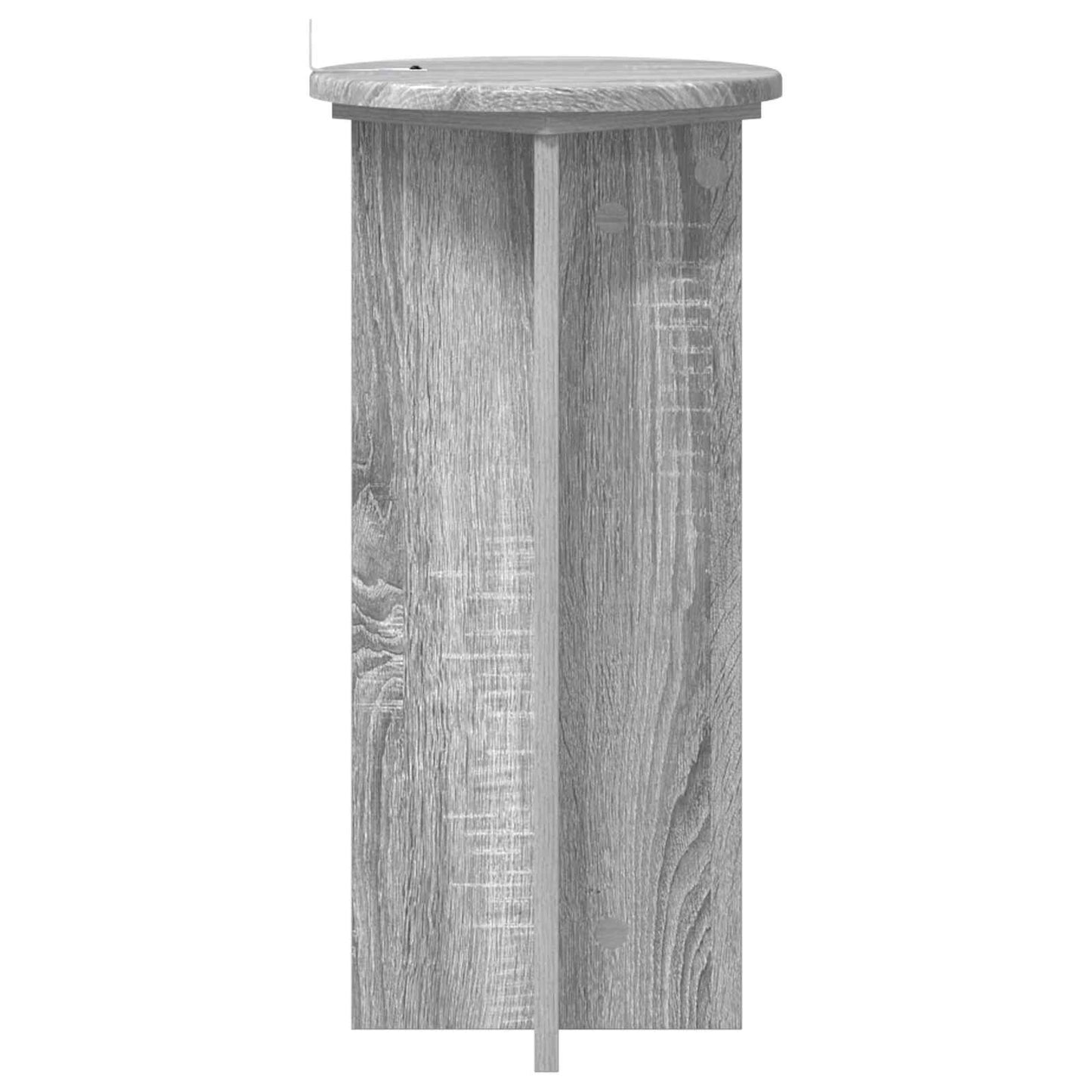 Planteholder 2 pcs Grå sonoma 29,5 x 29,5 x 60 cm