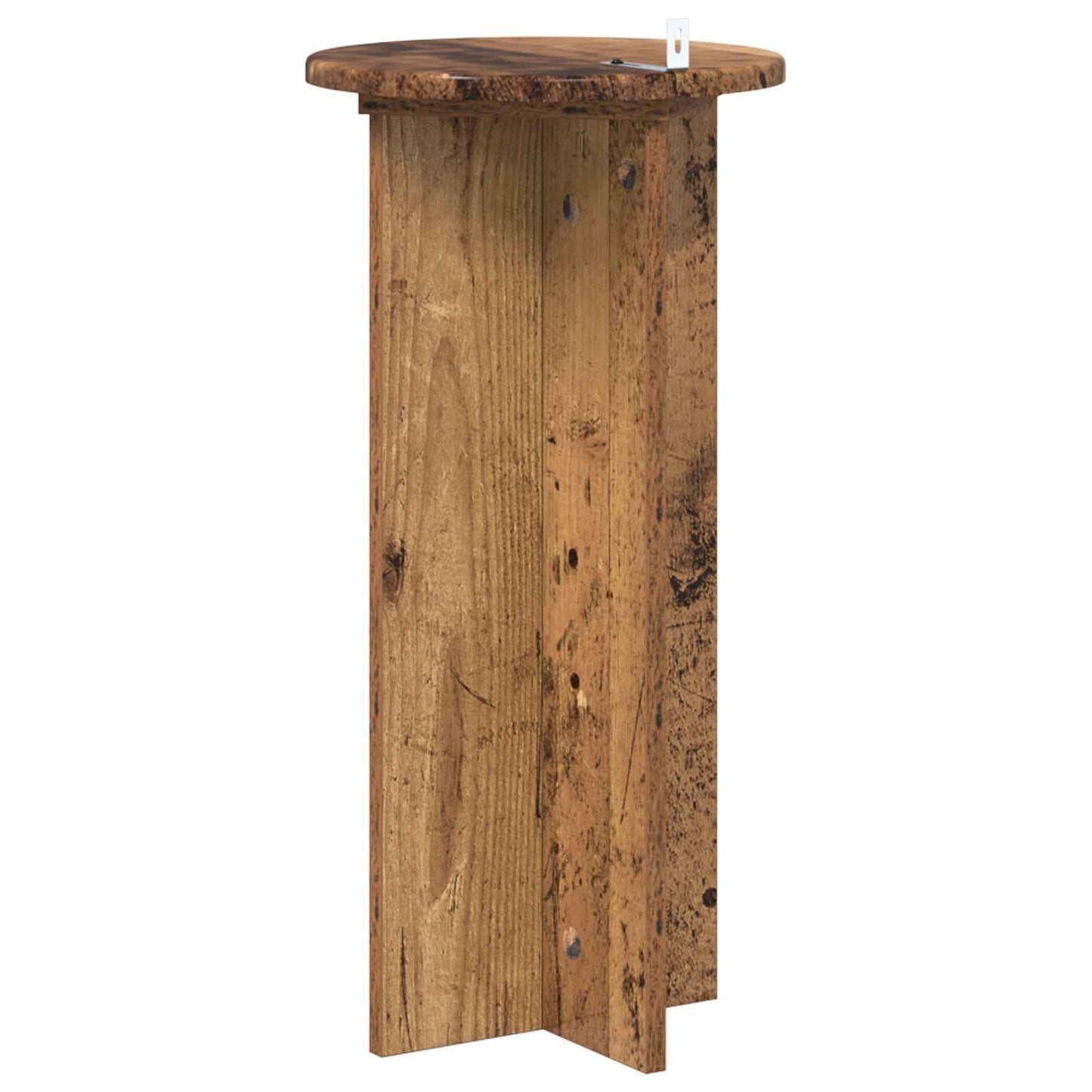 Planteholder 2 pcs Gammelt tre 29,5 x 29,5 x 60 cm