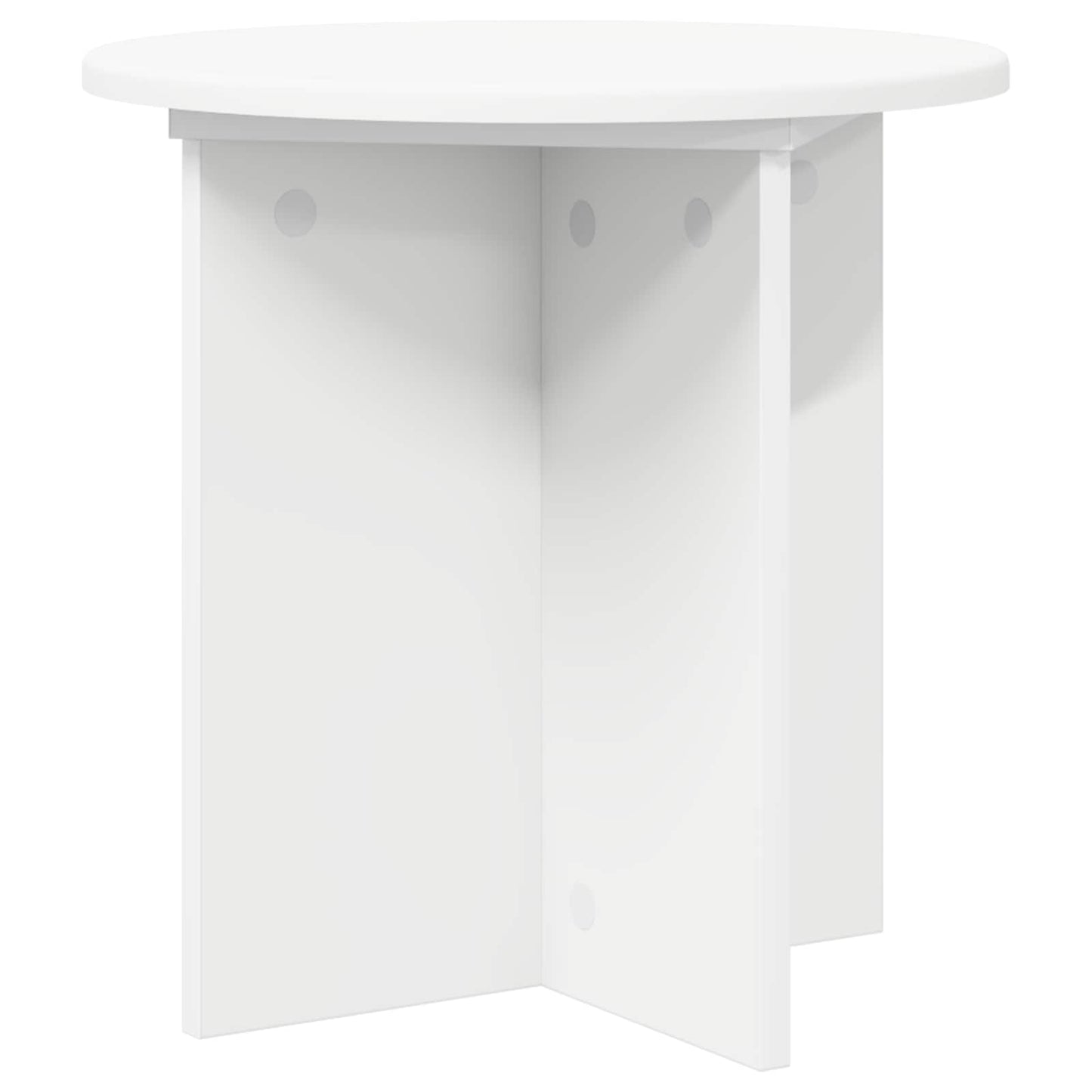 Planteholder 2 pcs Hvit Ø40 x 40 cm Konstruert tre